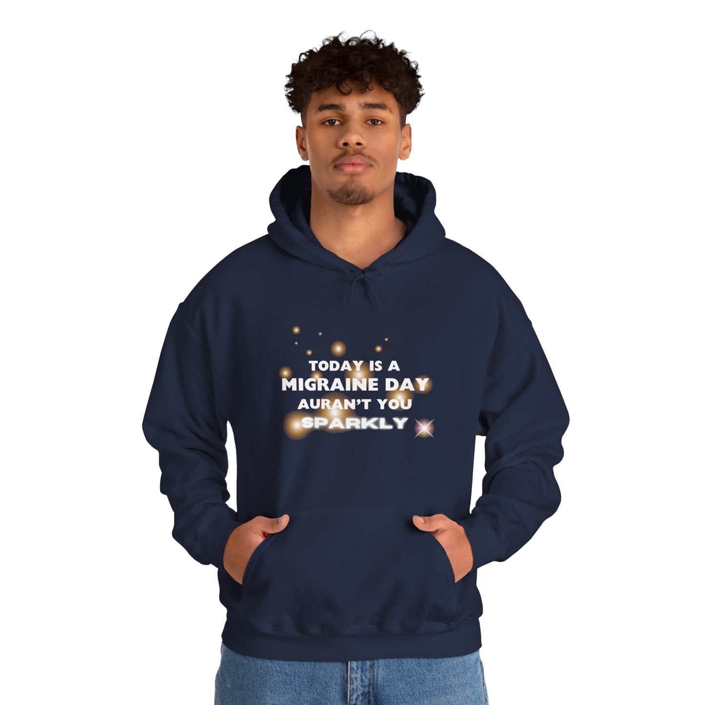 Unisex Heavy Blend™ Migraine Day Hooded Sweatshirt