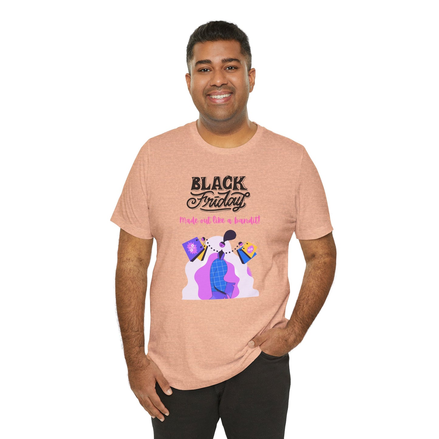 Unisex Jersey Short Sleeve Black Friday Sales T-Shirt