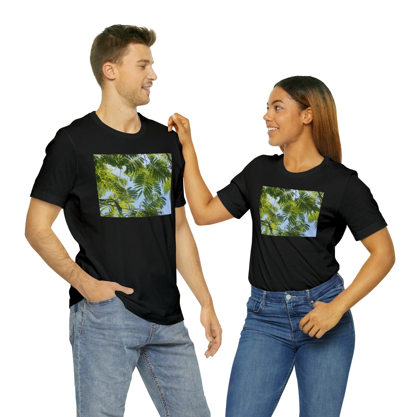 Unisex Jersey Short Sleeve Original Print Silk Canopy T-Shirt