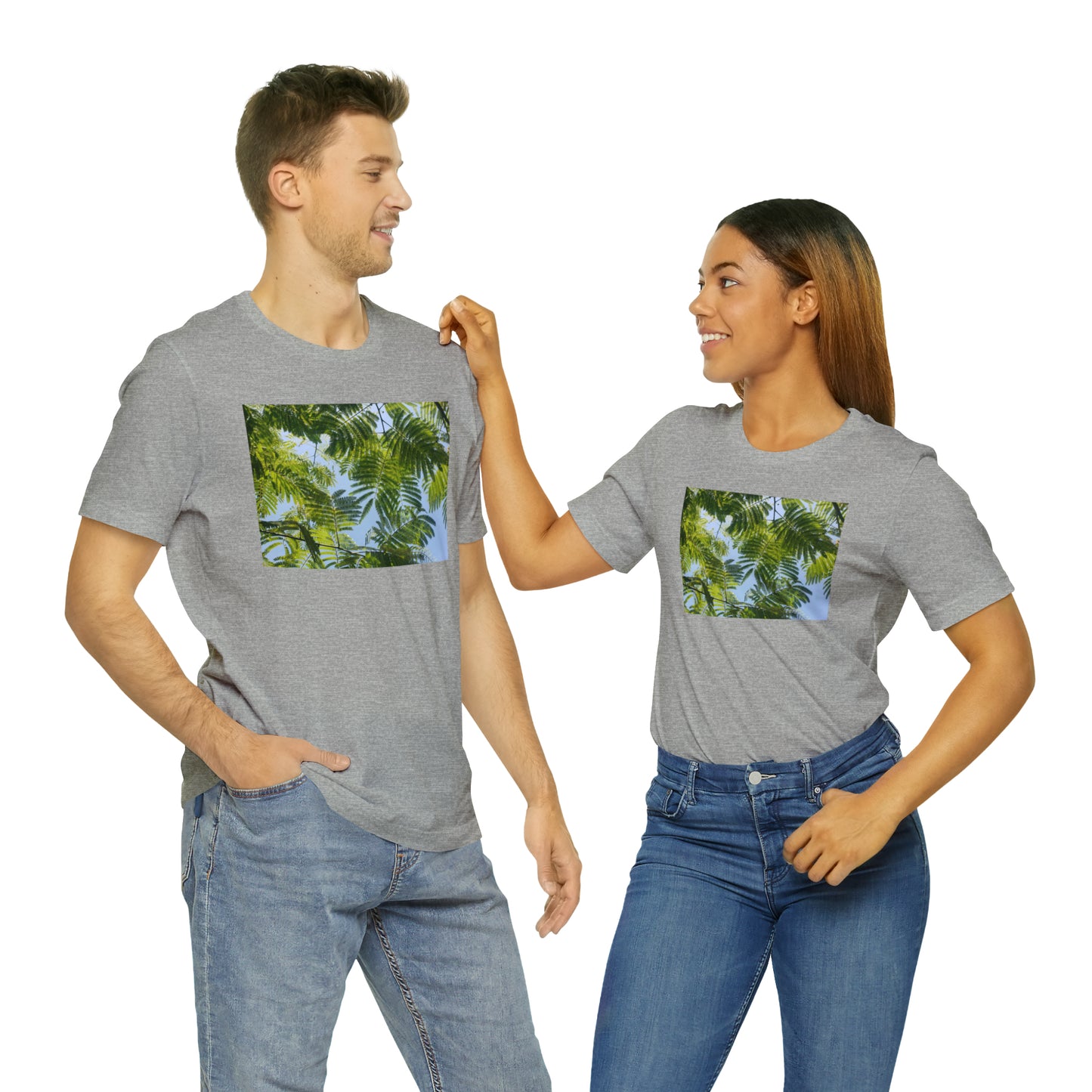 Unisex Jersey Short Sleeve Original Print Silk Canopy T-Shirt