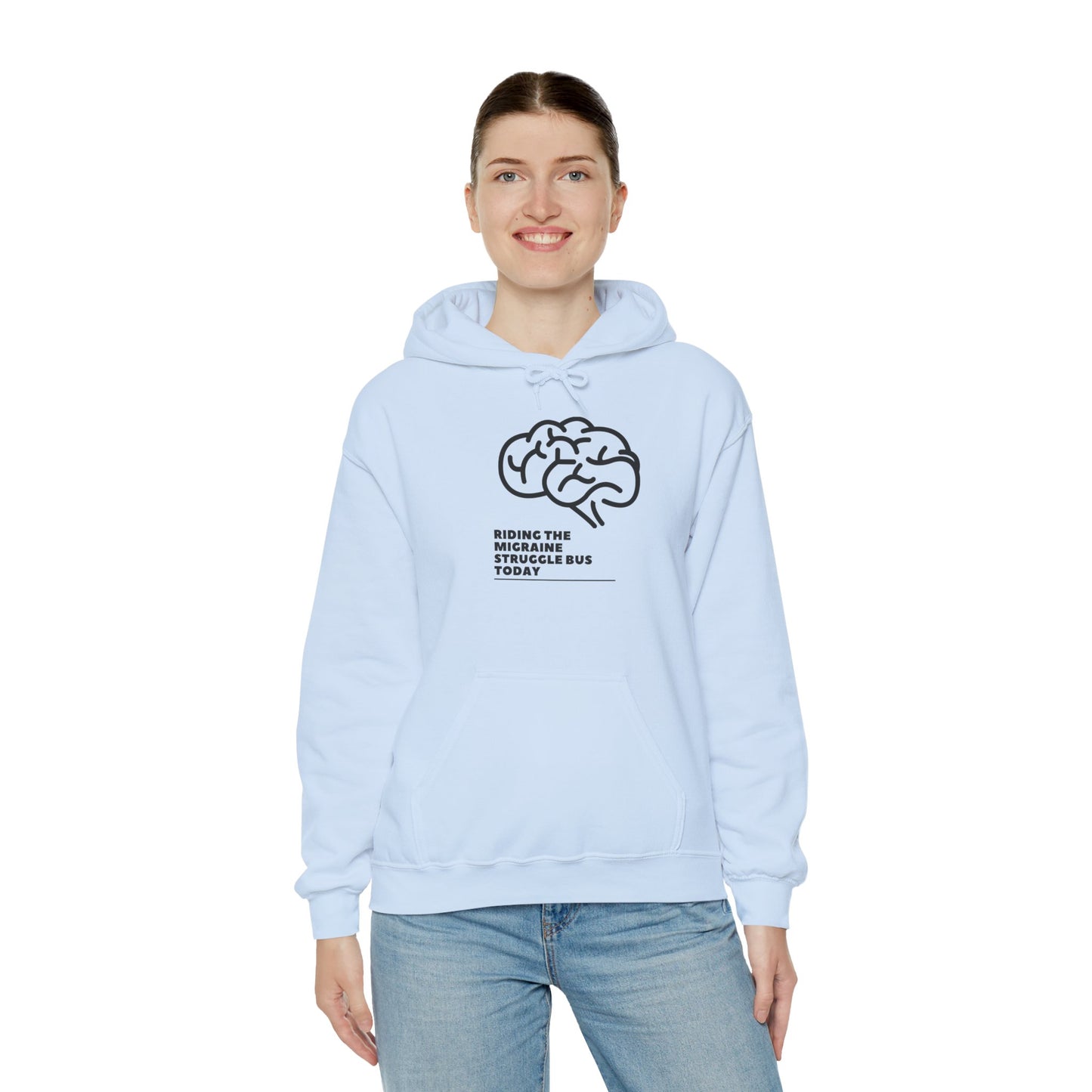 Migraine Day Invisible Illness Warrior Hooded Sweatshirt