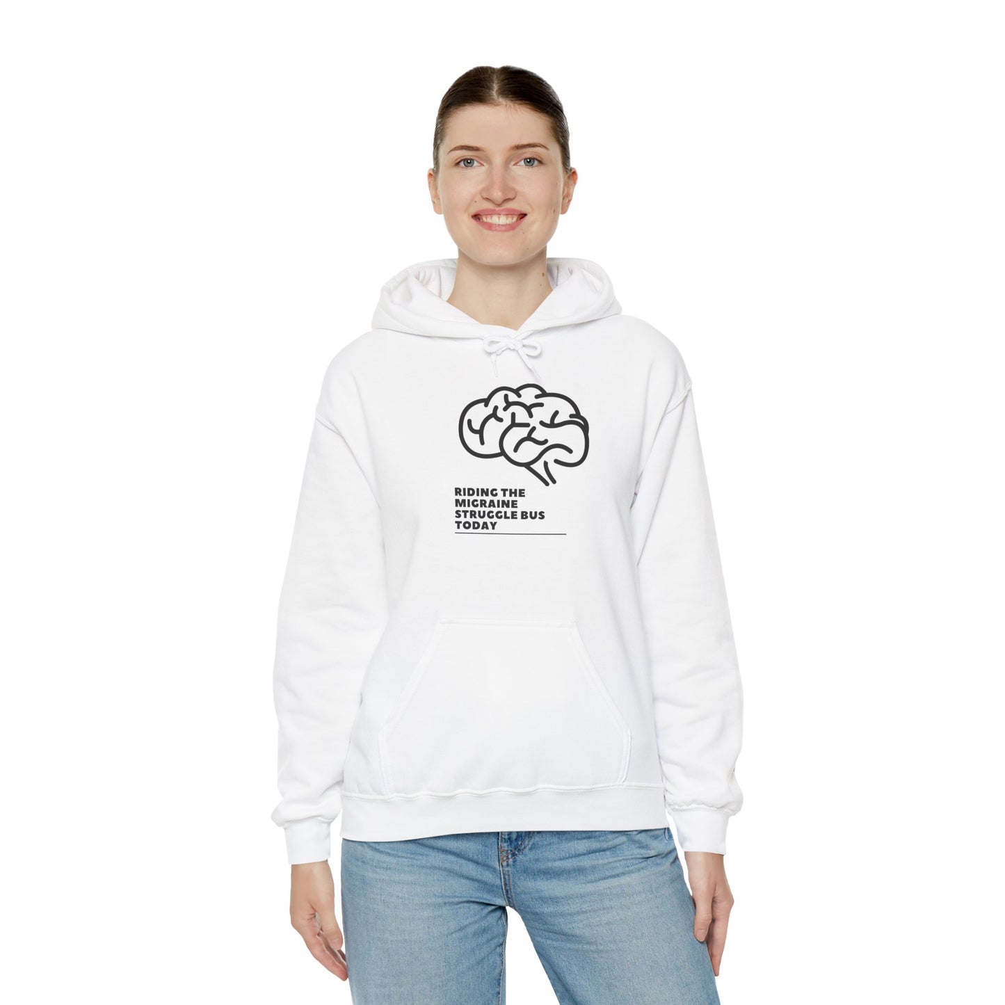 Migraine Day Invisible Illness Warrior Hooded Sweatshirt