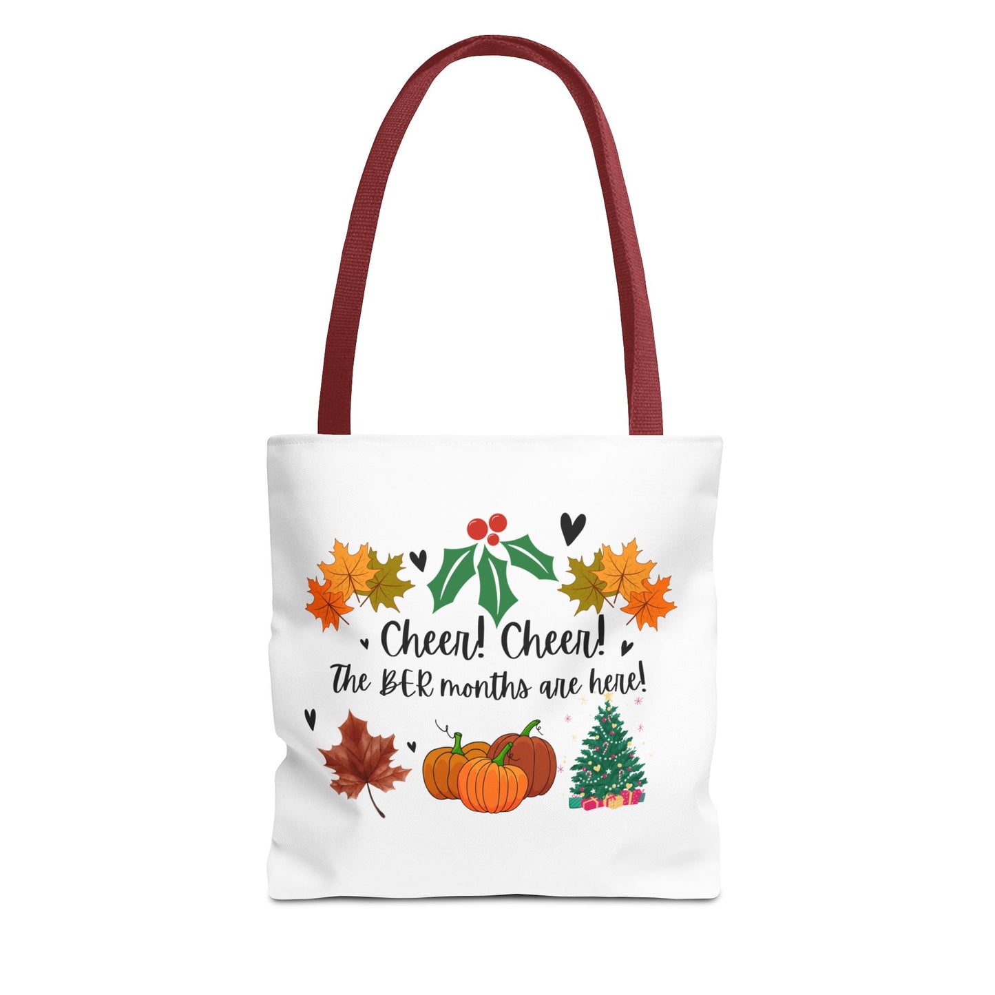 Unisex BER Months Tote Bag Autumn Fall September October November December Tote Bag Favorite Months Tote Bag