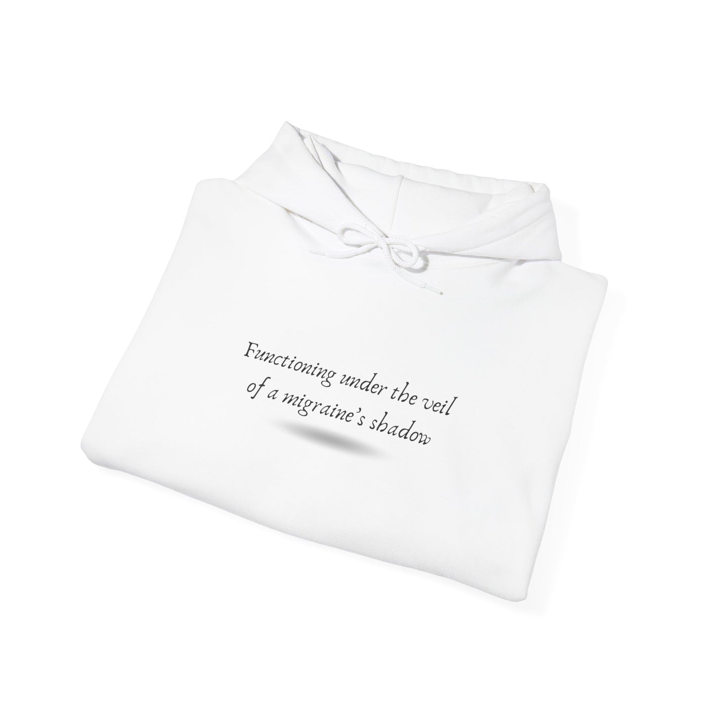 Unisex Migraine Day Invisible Illness Warrior Hooded Sweatshirt