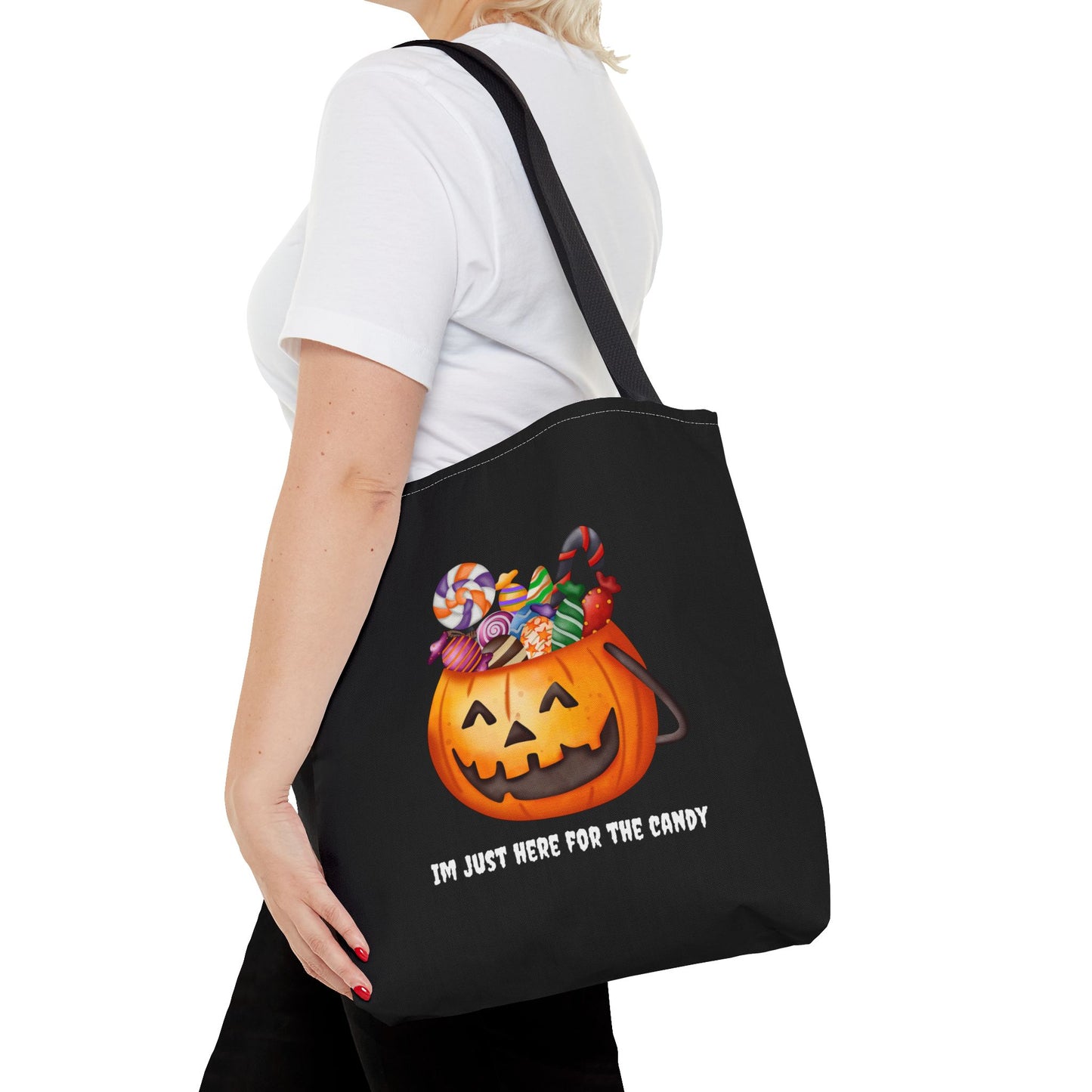 Cute  Pumpkin Themed Halloween Tote Bag Gift for Halloween Spooky Season Tote Trick or Treating Bag Halloween Tote Fall Bag Cute Tote Gift