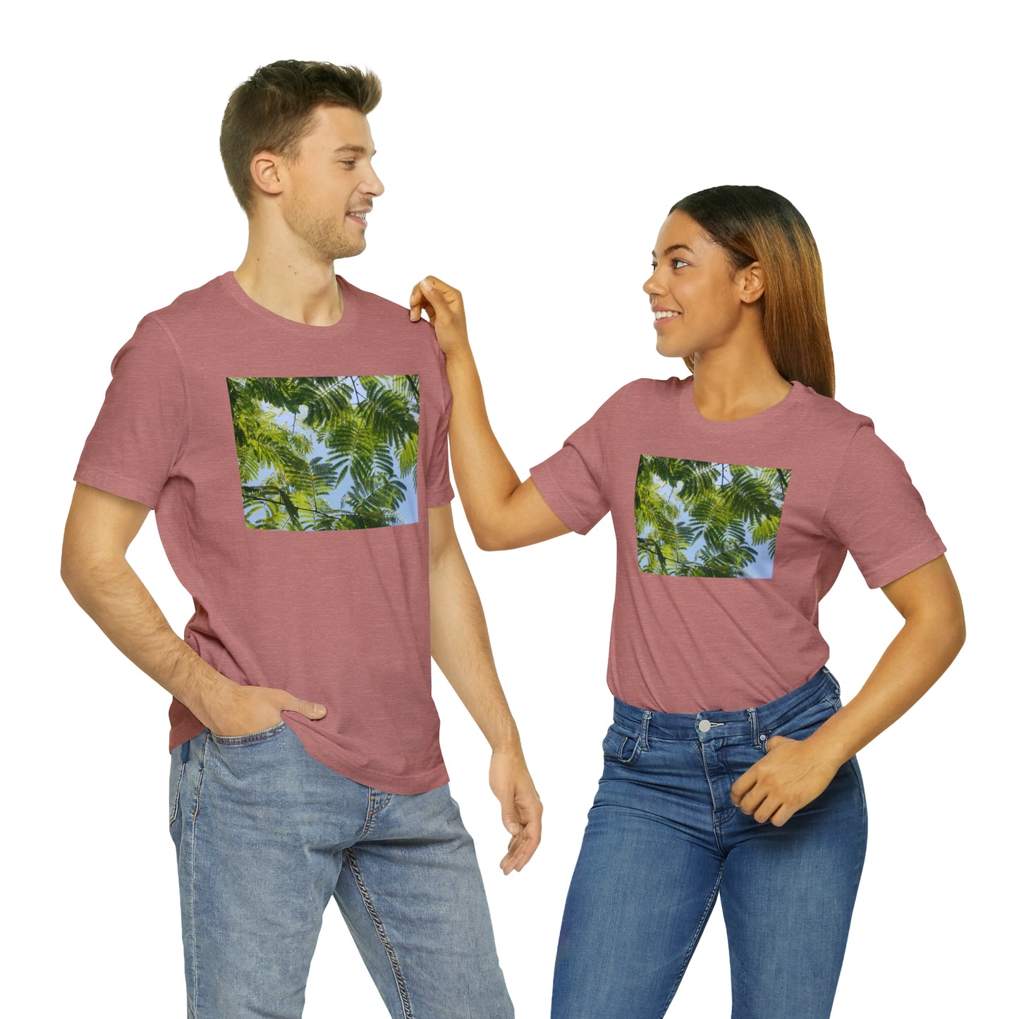 Unisex Jersey Short Sleeve Original Print Silk Canopy T-Shirt