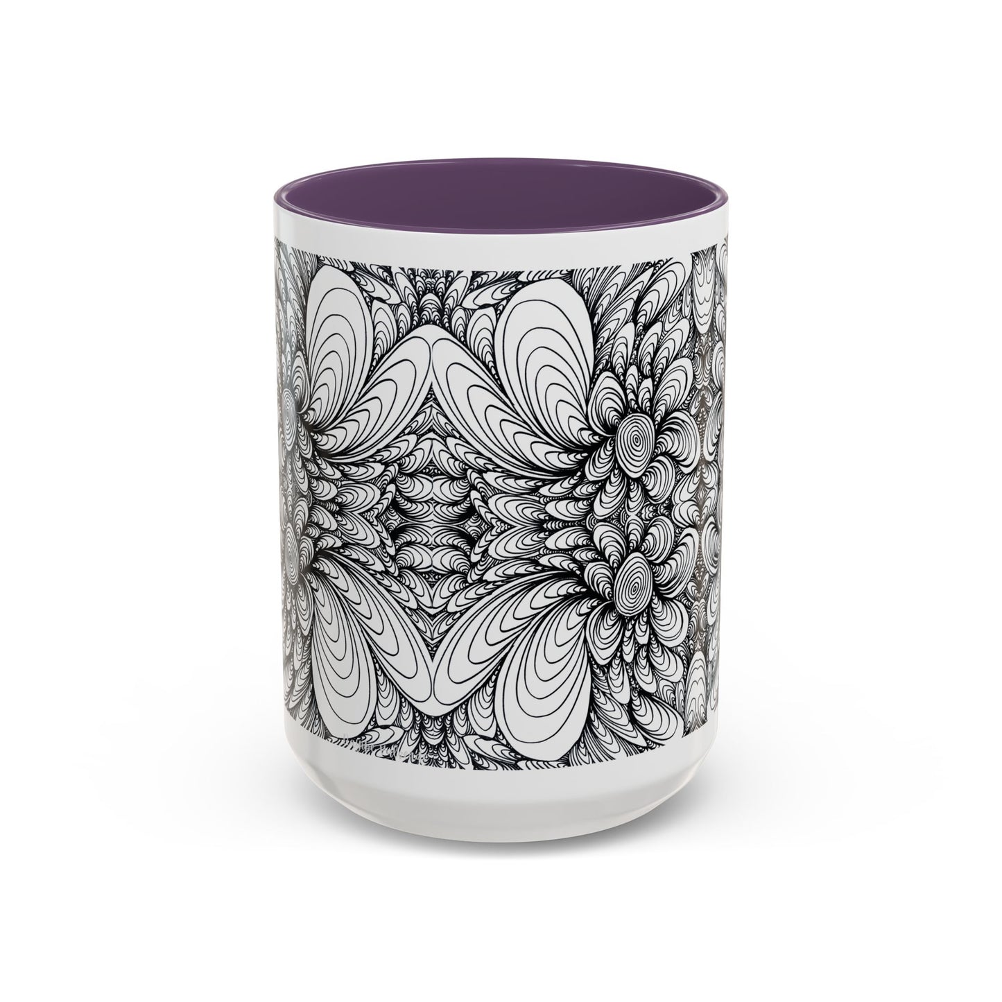 11oz/15oz Original Line Art Mug - Blooms