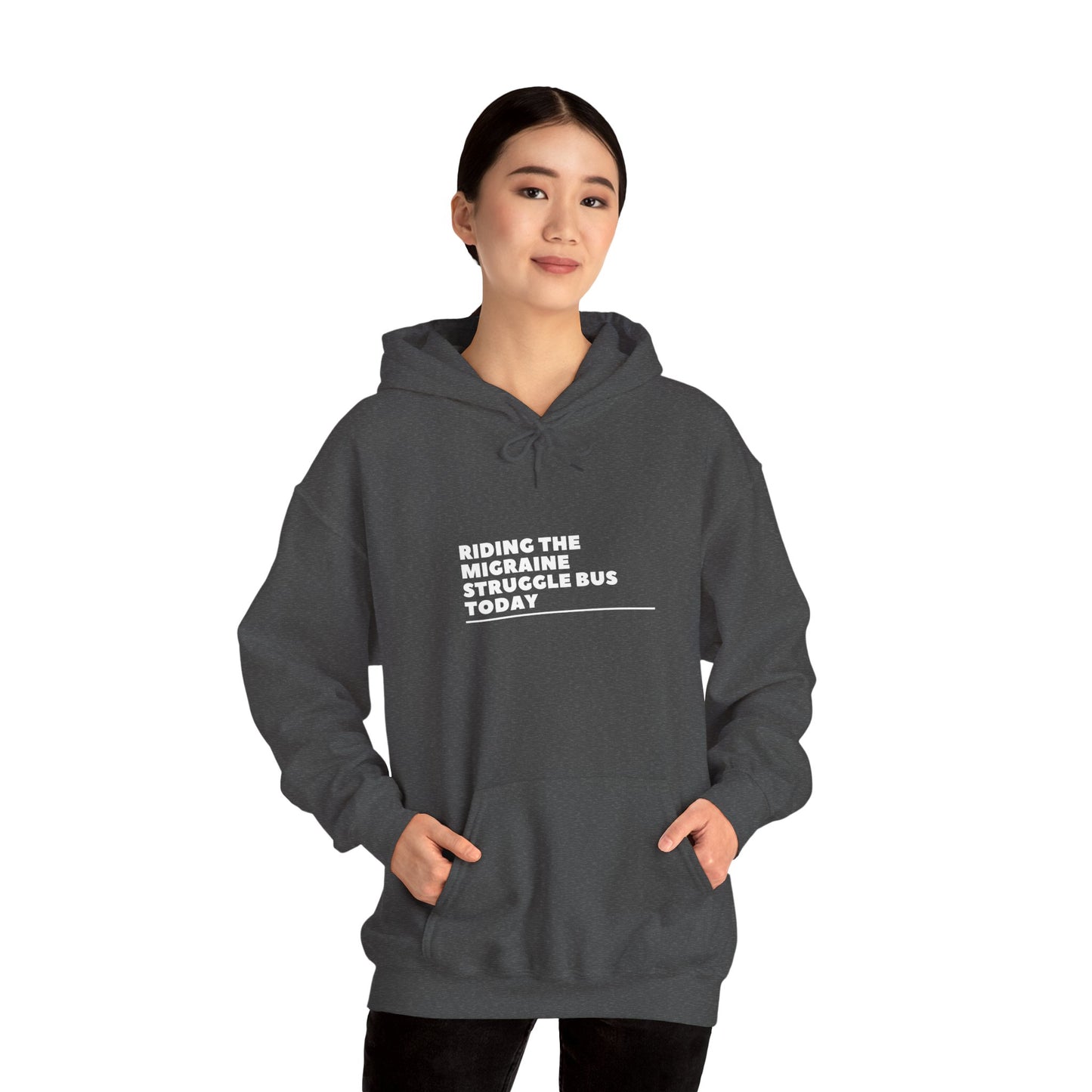 Unisex Migraine Day Invisible Illness Warrior Hooded Sweatshirt