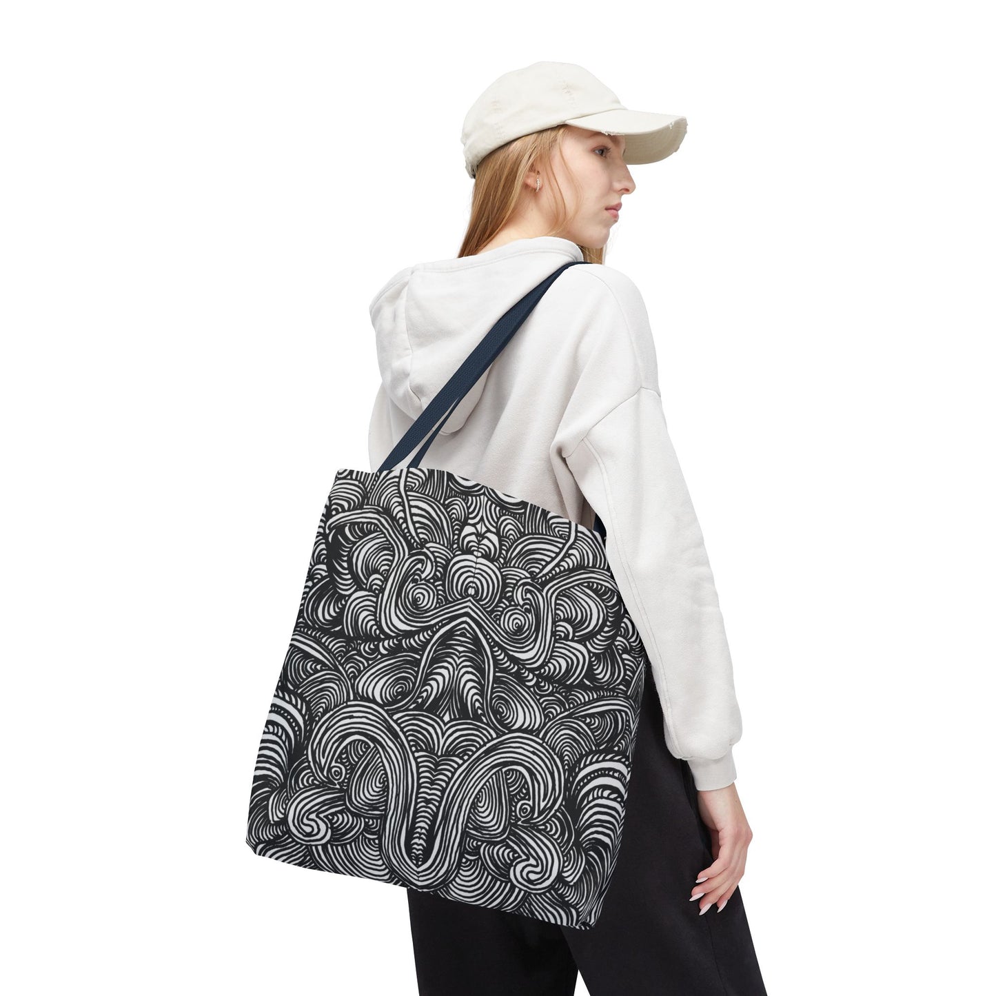 Unisex Original Line Art All Over Print Tote Bag - Mirage