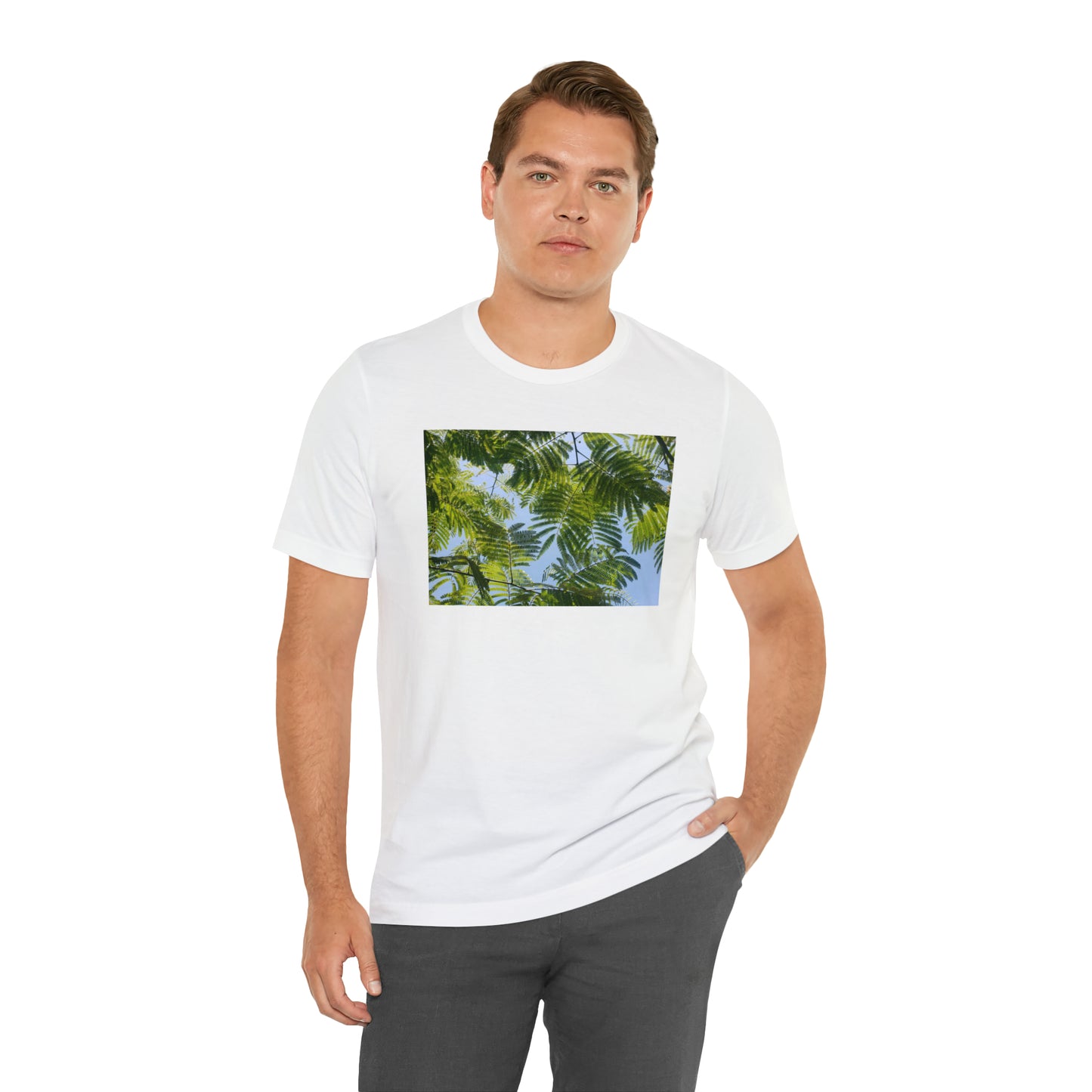 Unisex Jersey Short Sleeve Original Print Silk Canopy T-Shirt