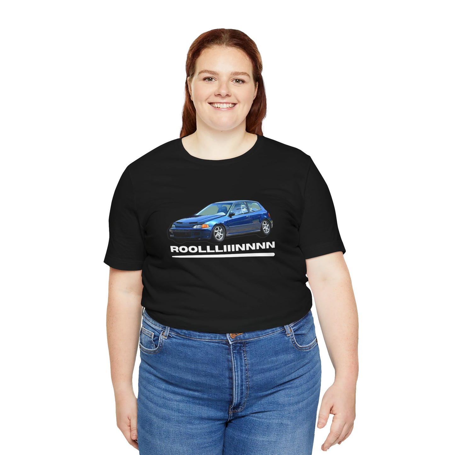 Unisex Jersey Short Sleeve Rolllllin Civic Hatchback Appreciation T-Shirt