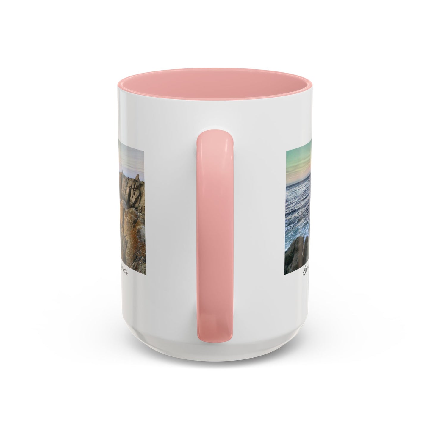 11oz/15oz Ocean View Travelers Coffee Mug Lovers Point, Monterey California San Francisco Bay Area Keepsake