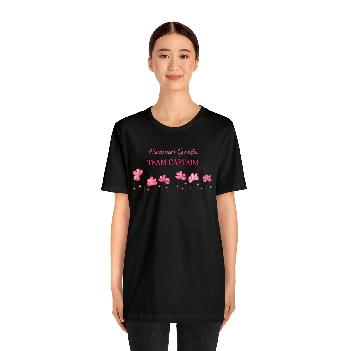 Unisex Gardening Shirt, Container Garden Team Captain T-Shirt