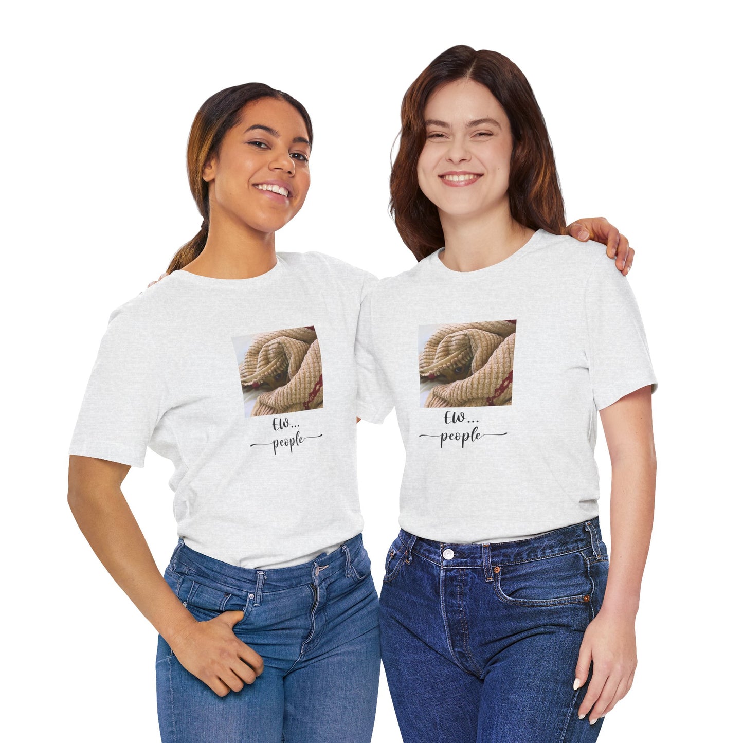 Unisex EW People Introvert Hiding Chihuahua T-Shirt