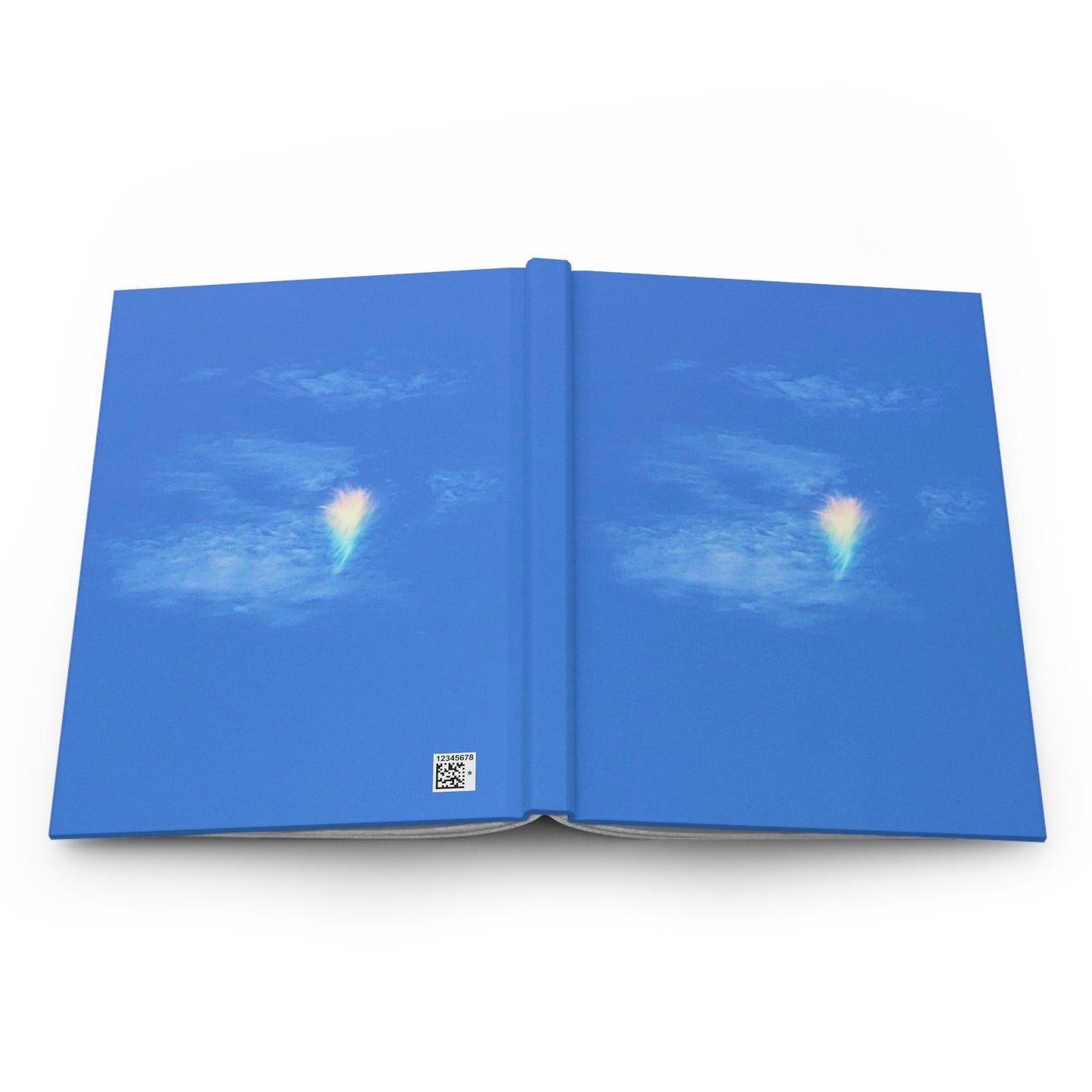 Hardcover Journal Matte, Fire Rainbow - 150 lined pages