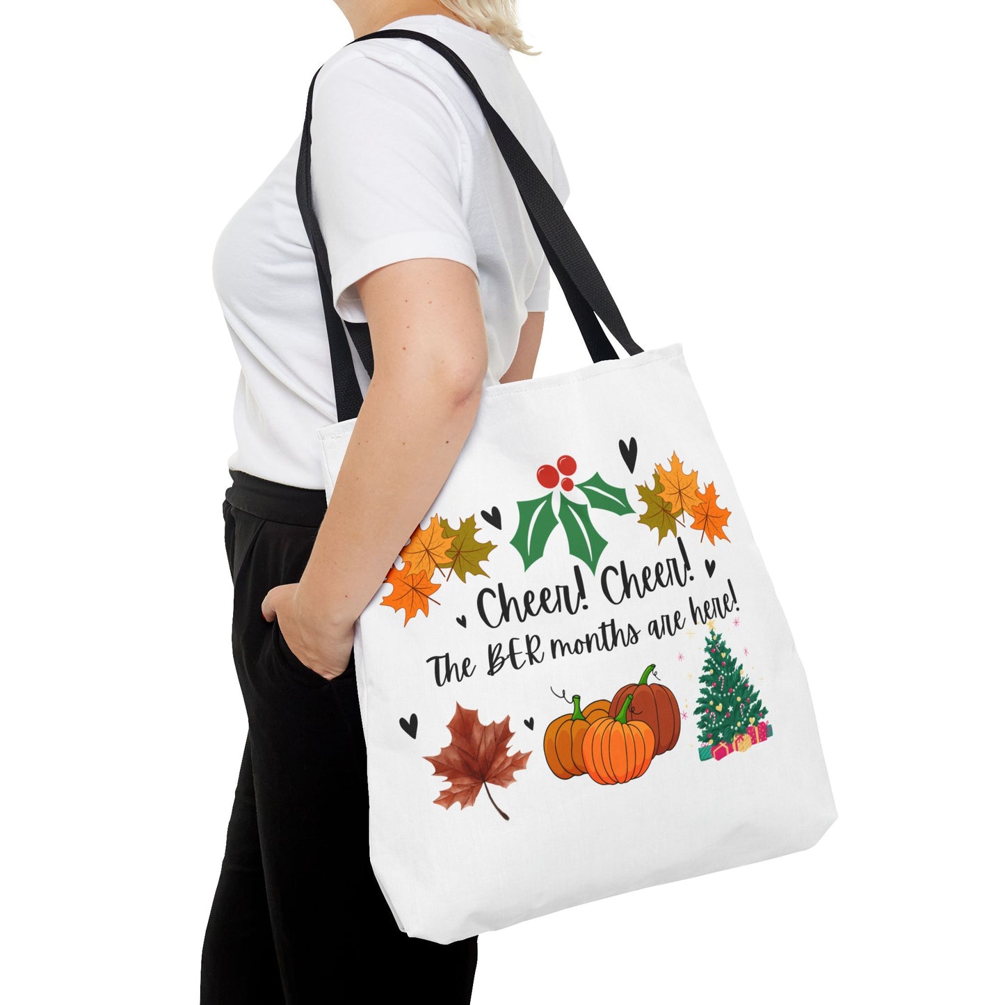 Unisex BER Months Tote Bag Autumn Fall September October November December Tote Bag Favorite Months Tote Bag