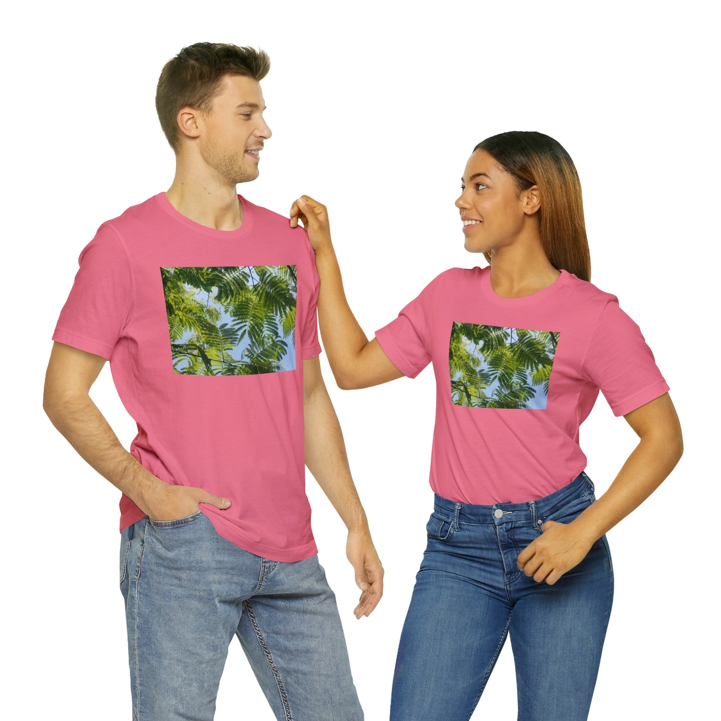 Unisex Jersey Short Sleeve Original Print Silk Canopy T-Shirt