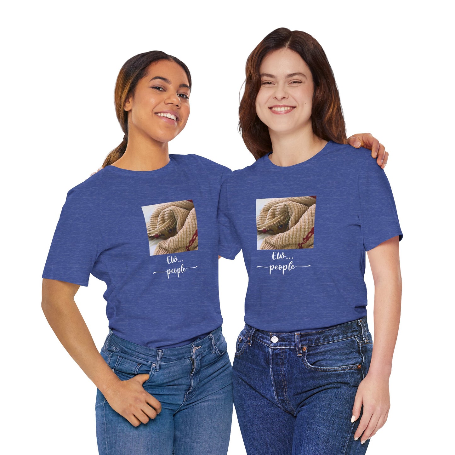 Unisex EW People Introvert Hiding Chihuahua T-Shirt