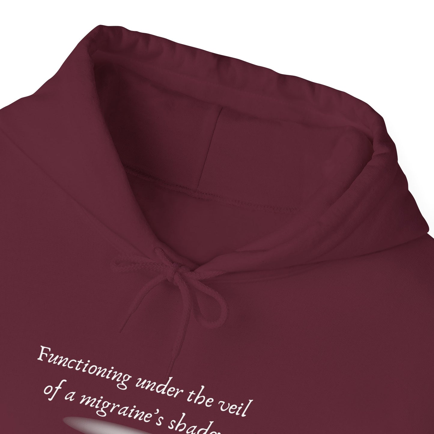 Unisex Migraine Day Invisible Illness Warrior Hooded Sweatshirt