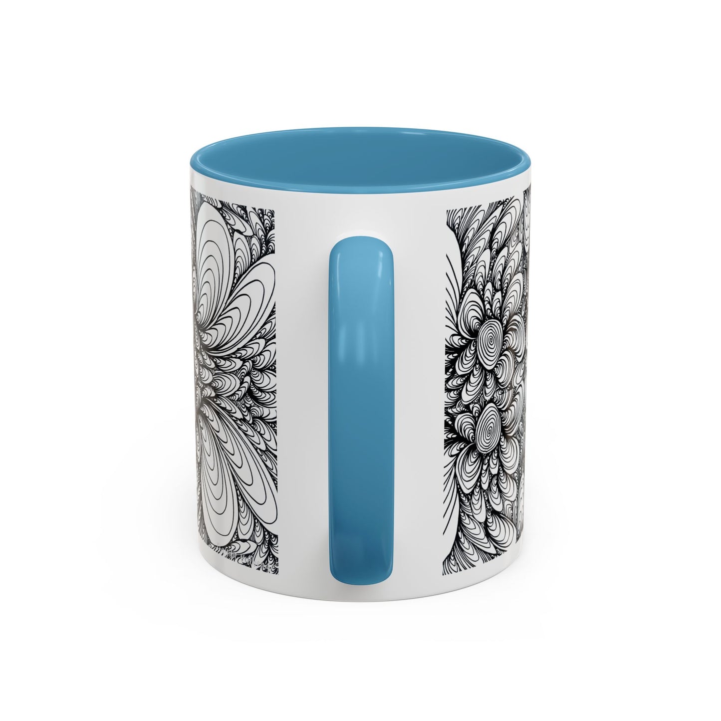 11oz/15oz Original Line Art Mug - Blooms