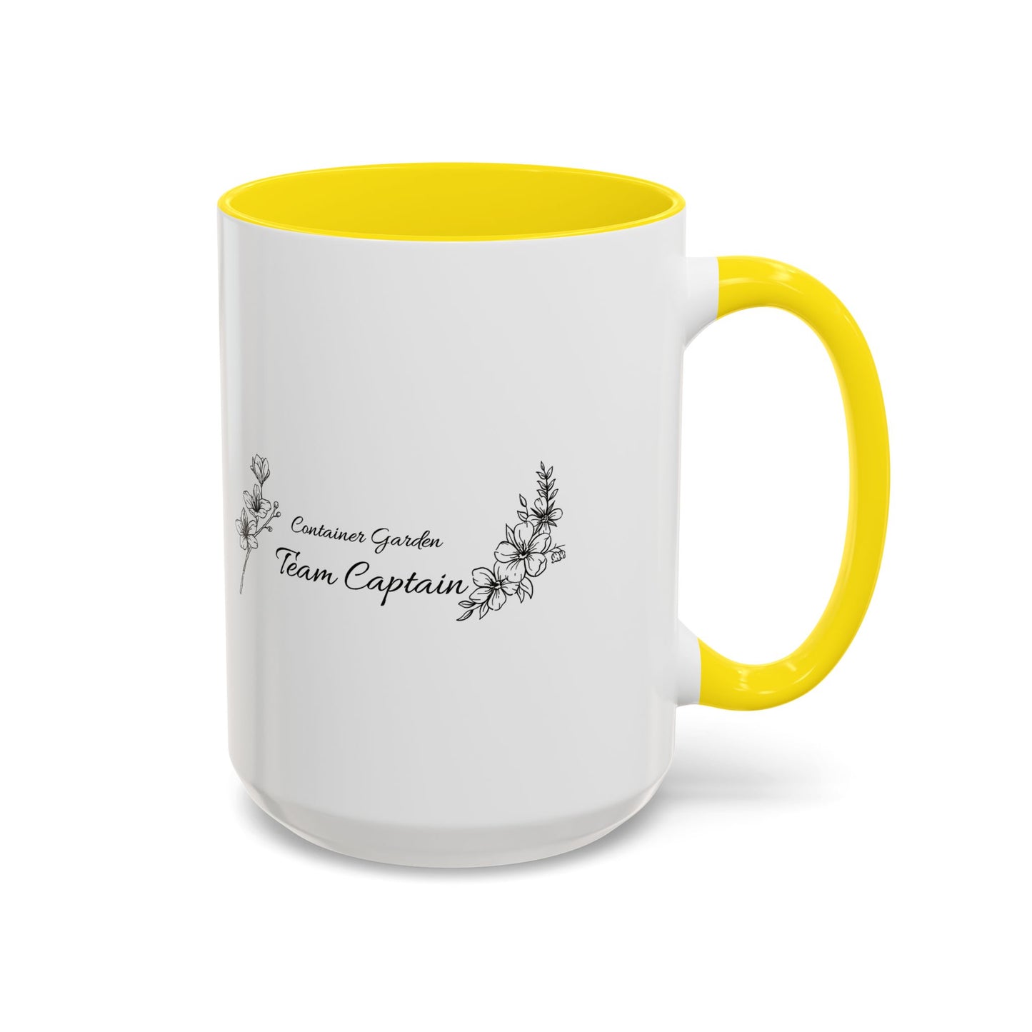 11oz/15oz Garden Themed Container Garden Team Captain Coffee Mug