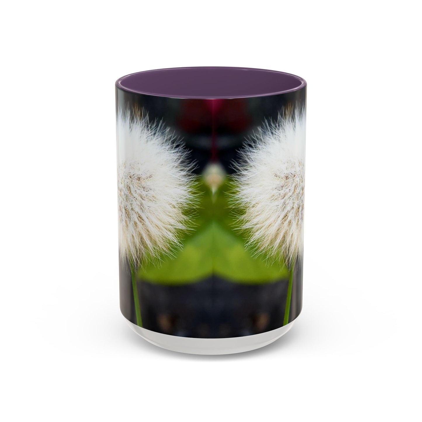 11oz/15oz Garden Themed Dandelion Flower Coffee Mug