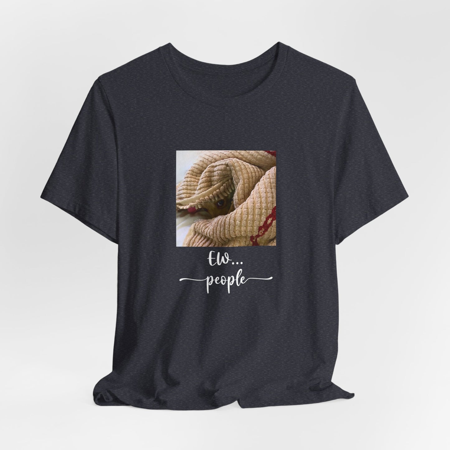 Unisex EW People Introvert Hiding Chihuahua T-Shirt