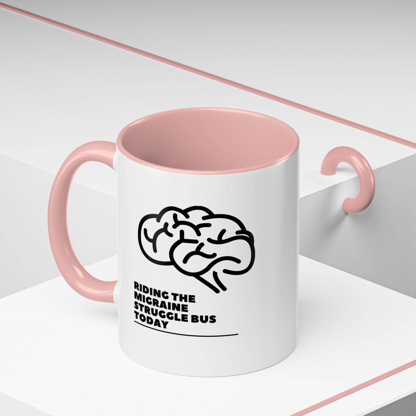 11oz/15oz Migraine Day Invisible Illness Warrior Riding The Migraine Struggle Bus Coffee Mug