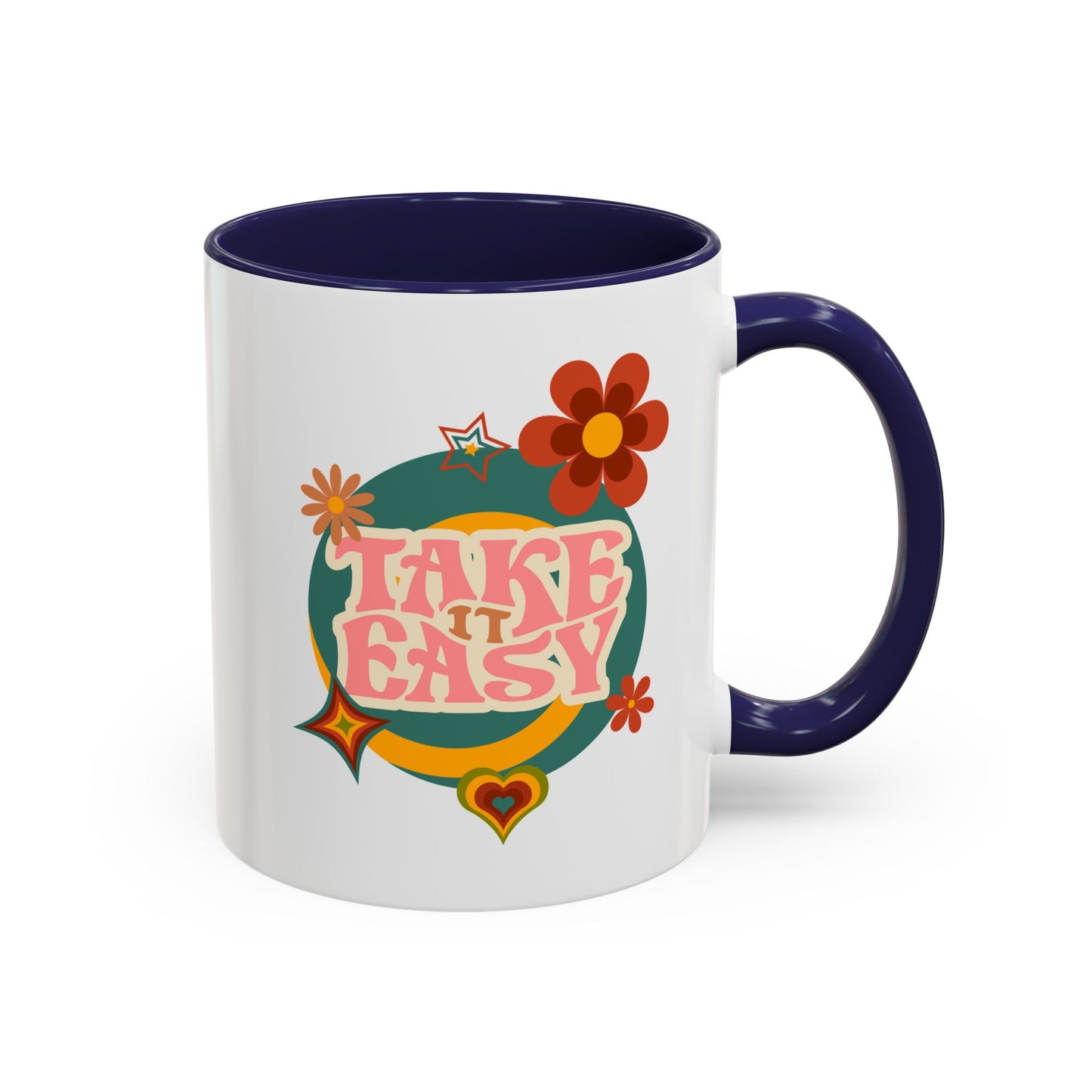 11oz/15oz Retro Vibes Take It Easy Coffee Mug
