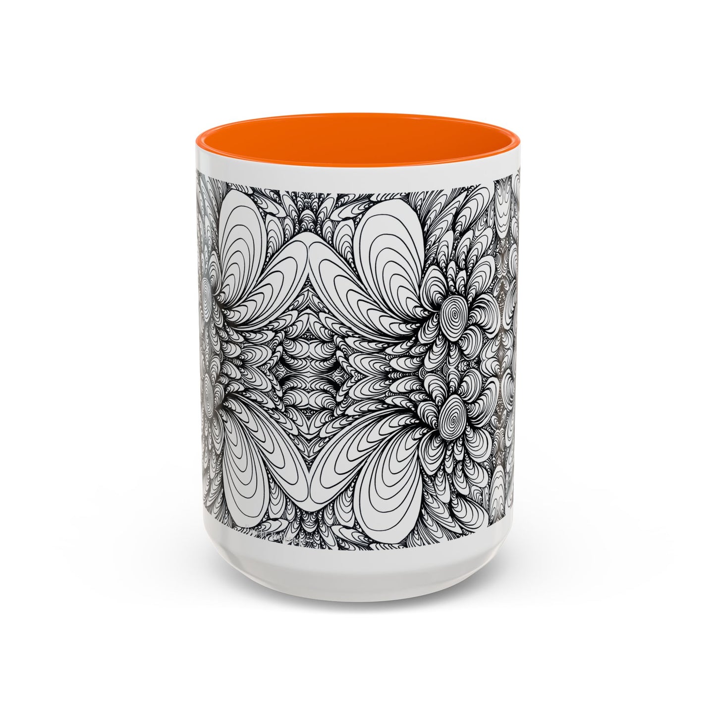 11oz/15oz Original Line Art Mug - Blooms