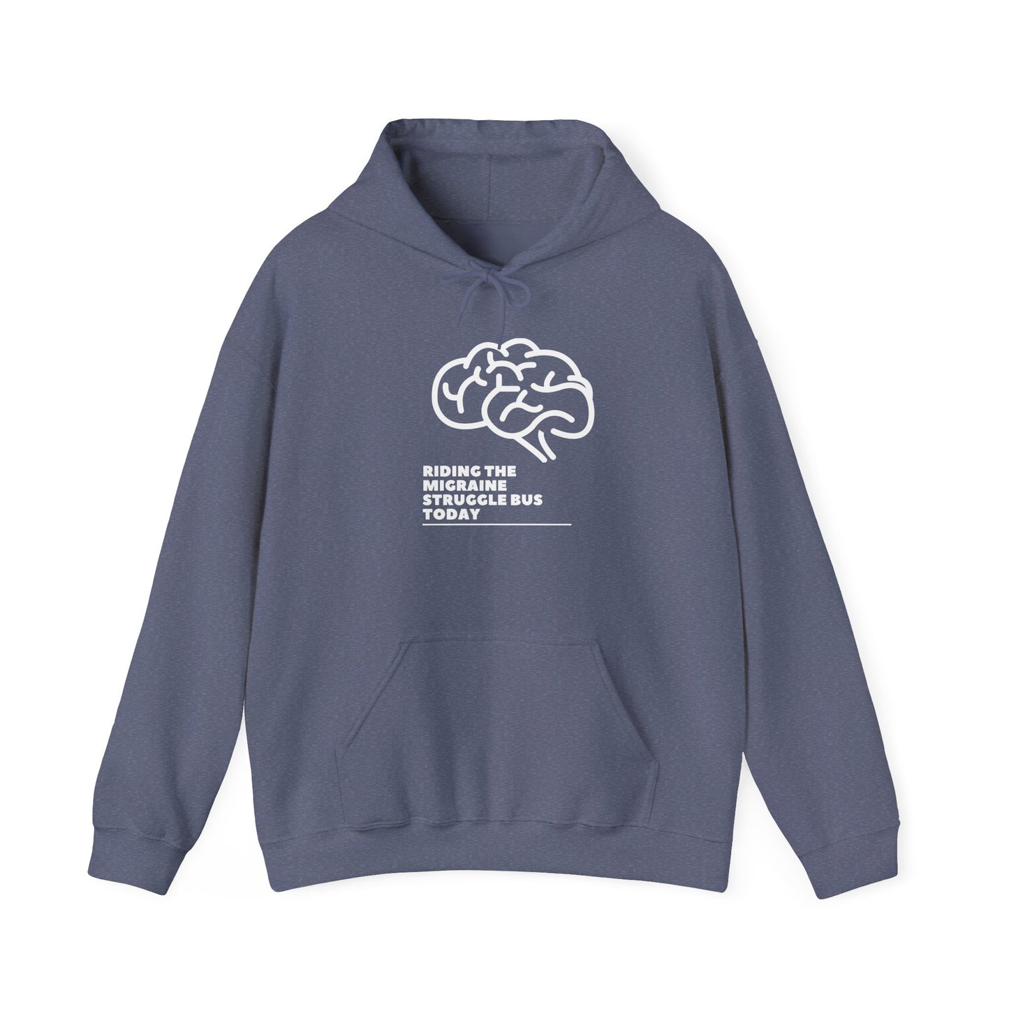 Migraine Day Invisible Illness Warrior Hooded Sweatshirt