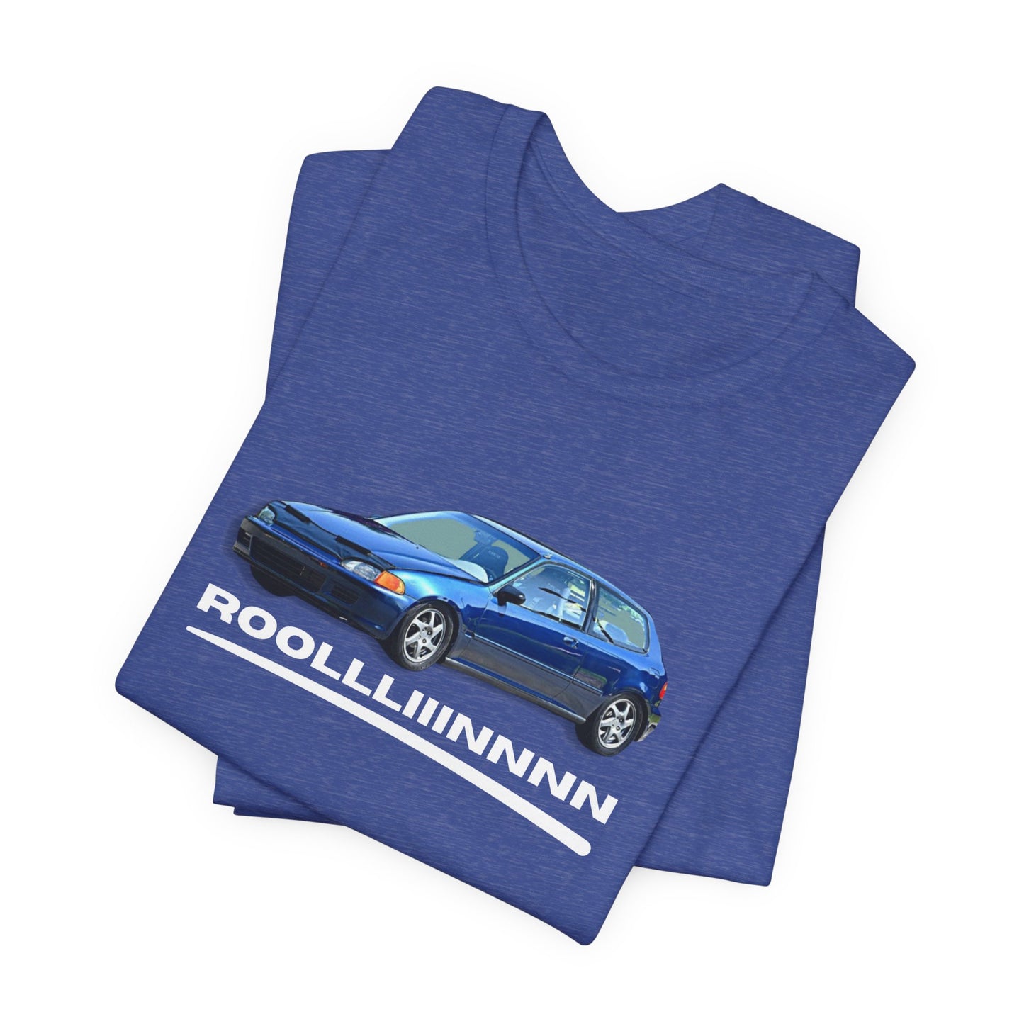 Unisex Jersey Short Sleeve Rolllllin Civic Hatchback Appreciation T-Shirt