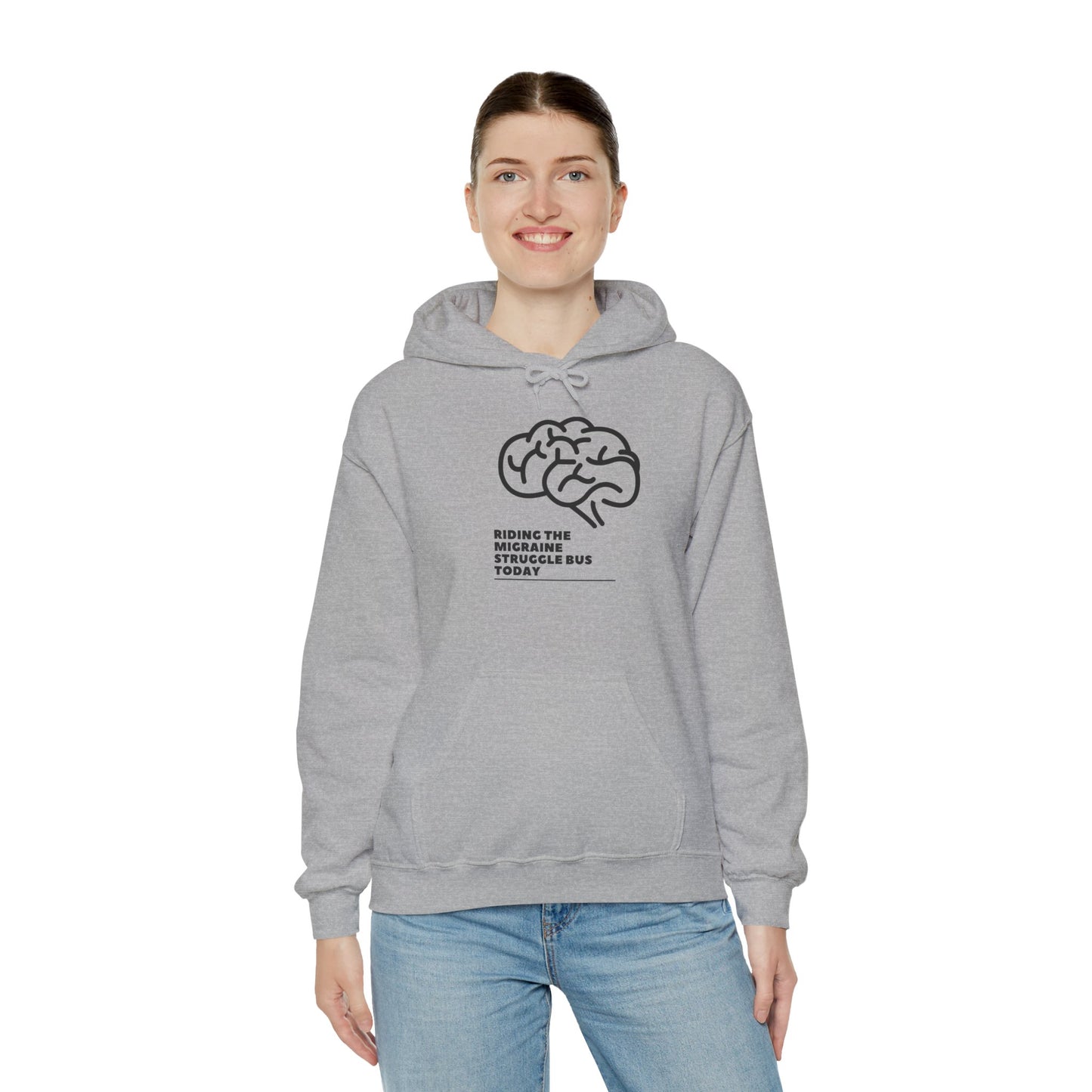 Migraine Day Invisible Illness Warrior Hooded Sweatshirt