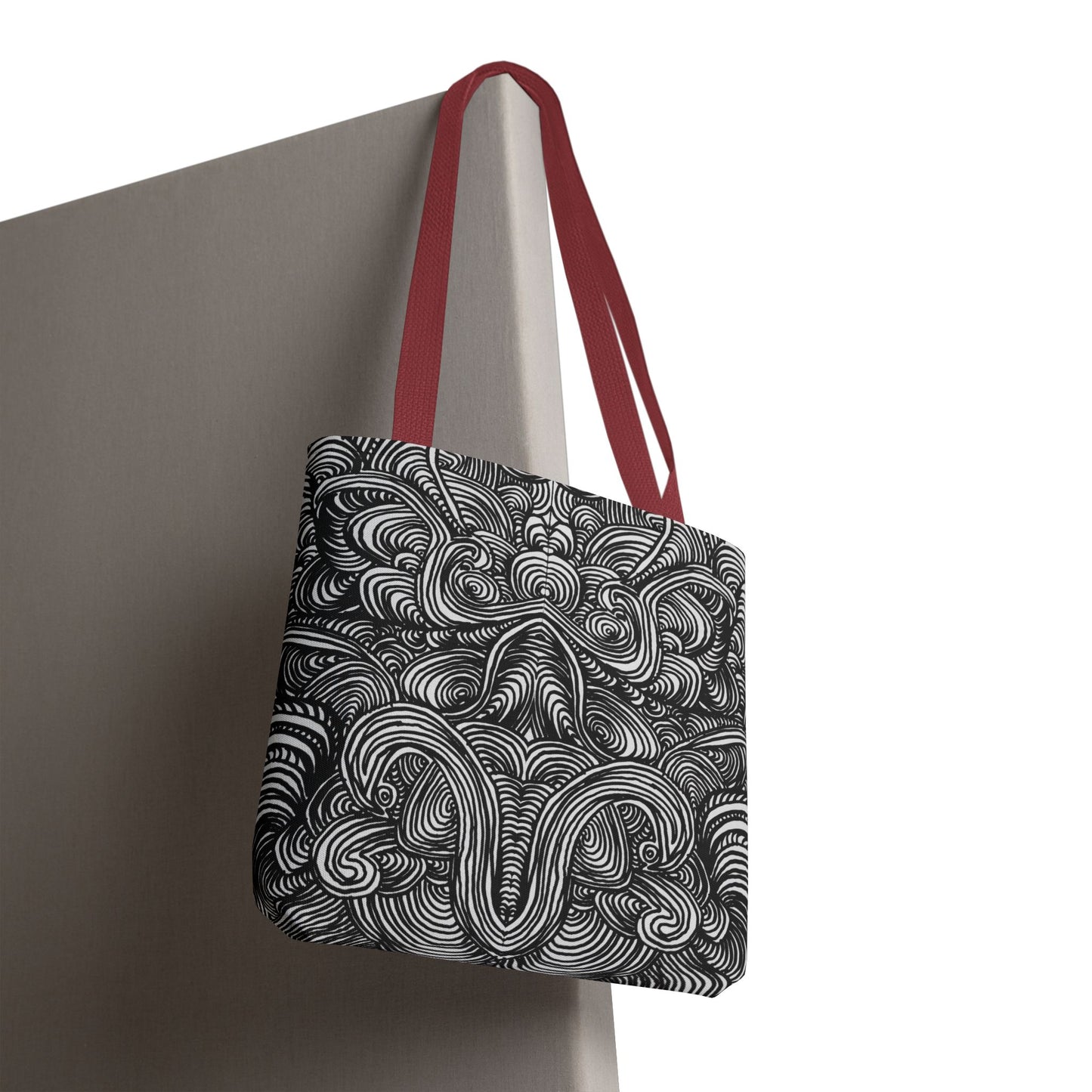 Unisex Original Line Art All Over Print Tote Bag - Mirage