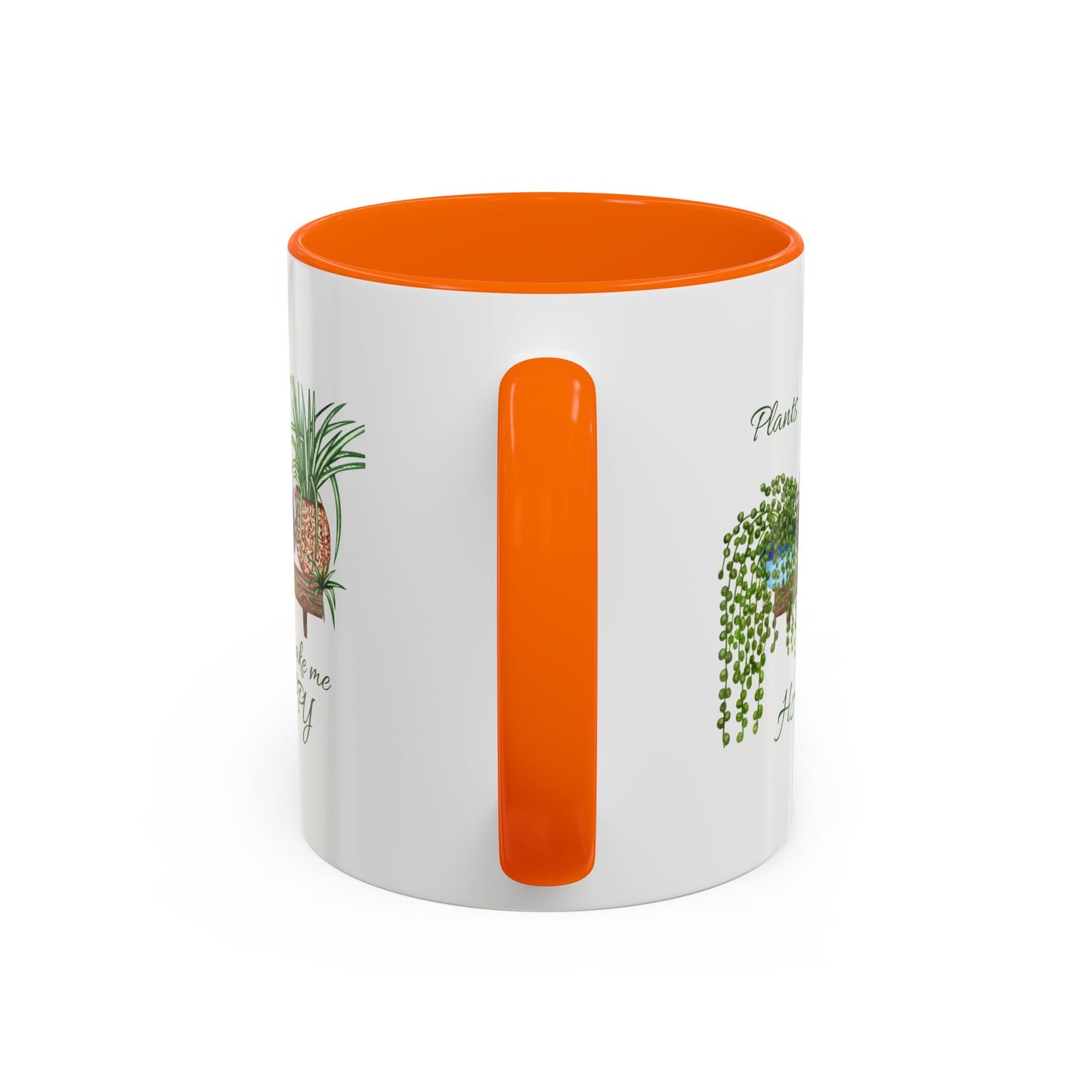 11oz/15oz Garden Themed Plants Make Me Happy Coffee Mug