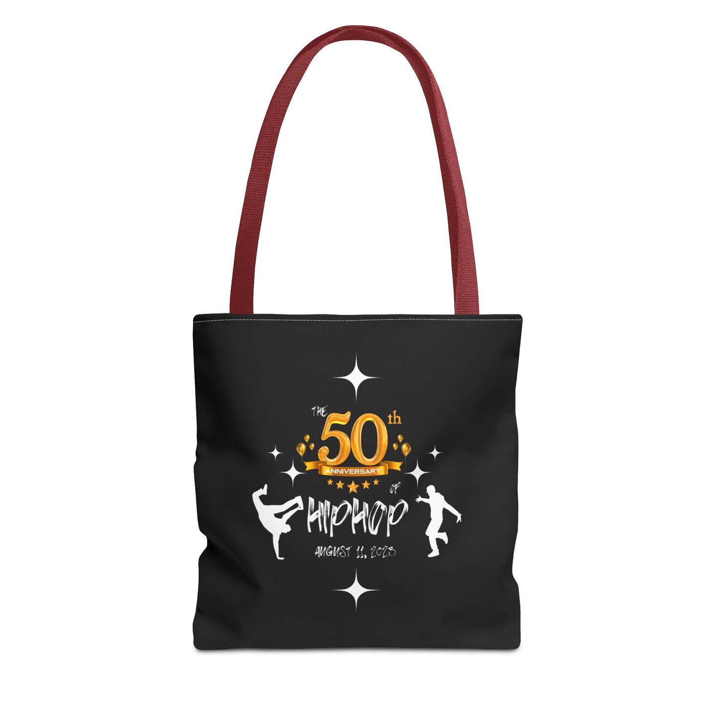 Unisex 50th Anniversary of HipHop August 11, 2023 Commemorative Tote Bag HipHop Anniversary Tote Music Fan Tote Bag Gift For DJ Music Lover