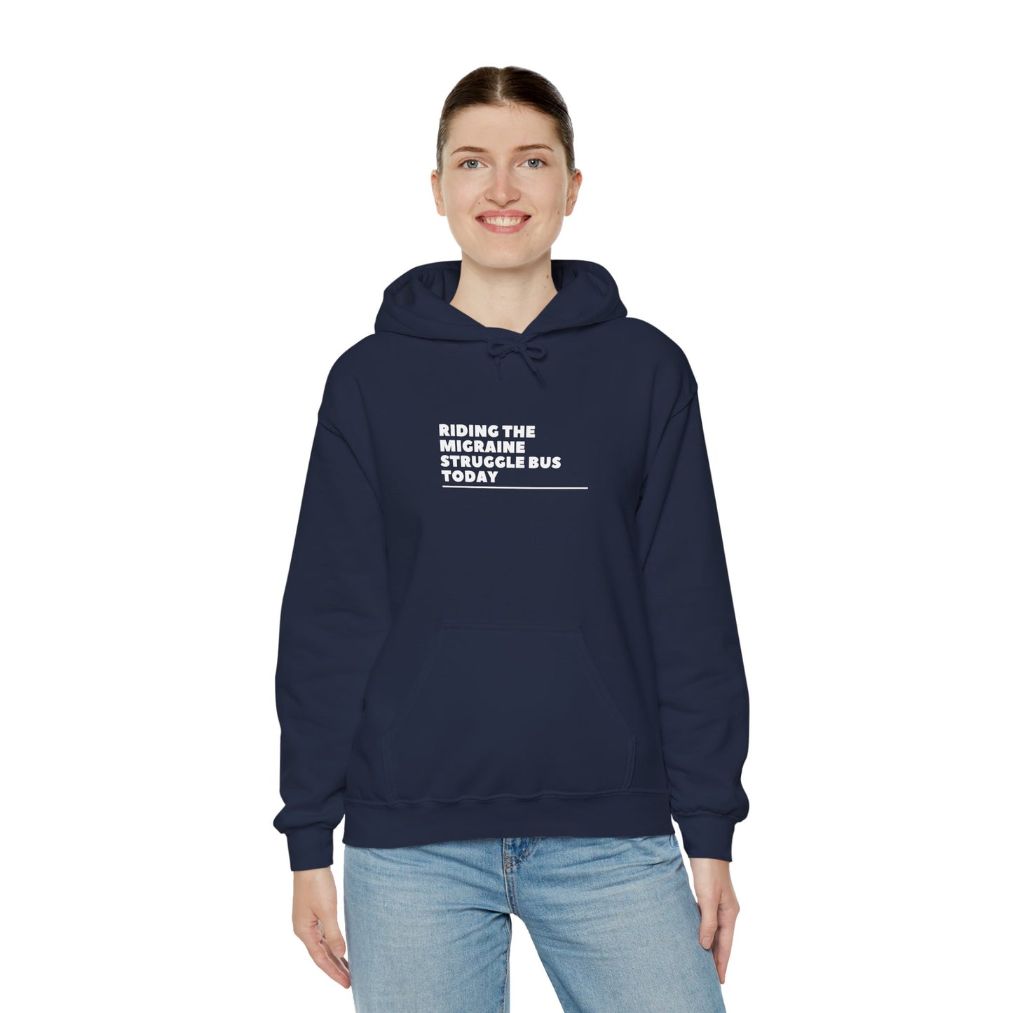 Unisex Migraine Day Invisible Illness Warrior Hooded Sweatshirt