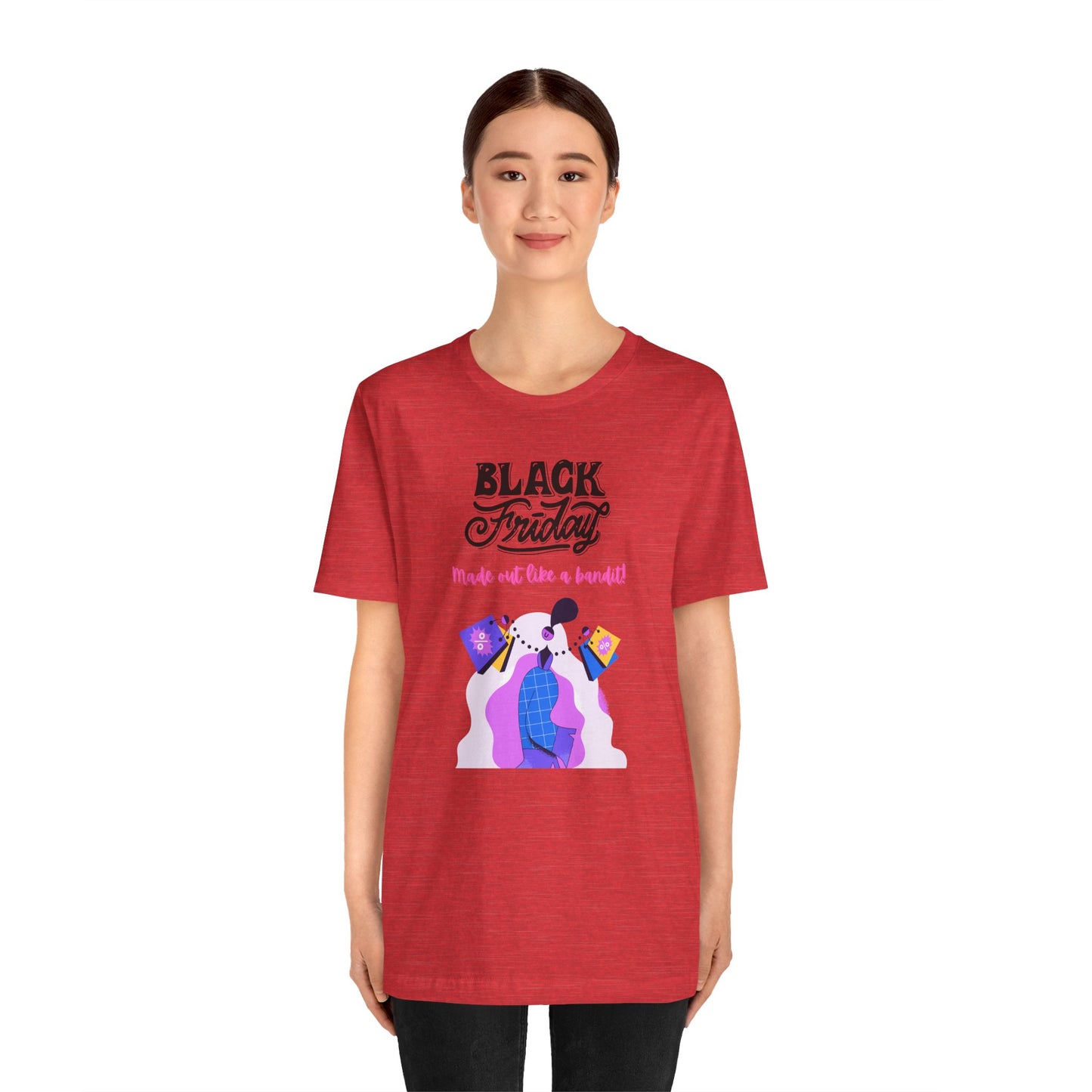 Unisex Jersey Short Sleeve Black Friday Sales T-Shirt