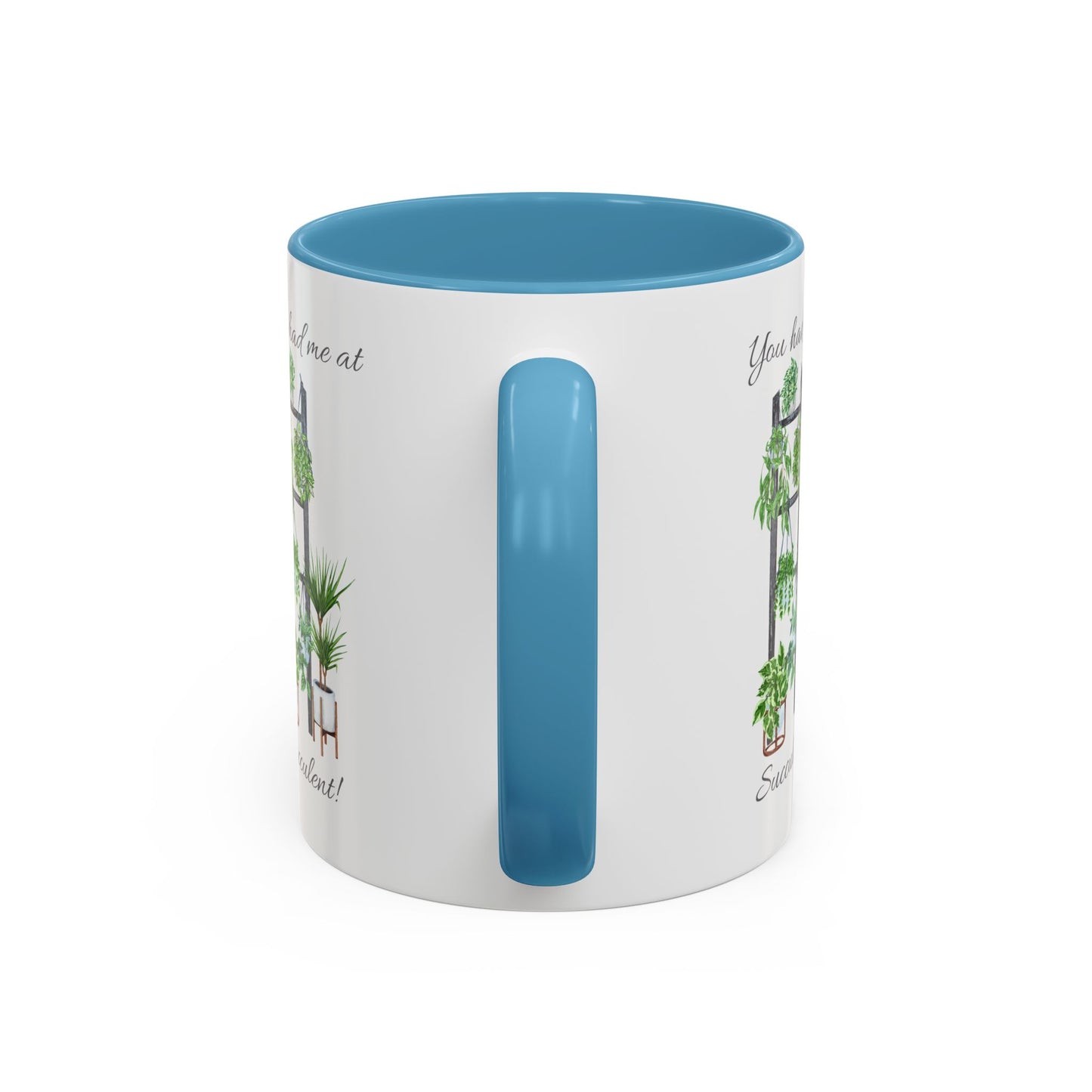 11oz Garden Themed Succulent Container Garden Plant Parent Coffee Mug
