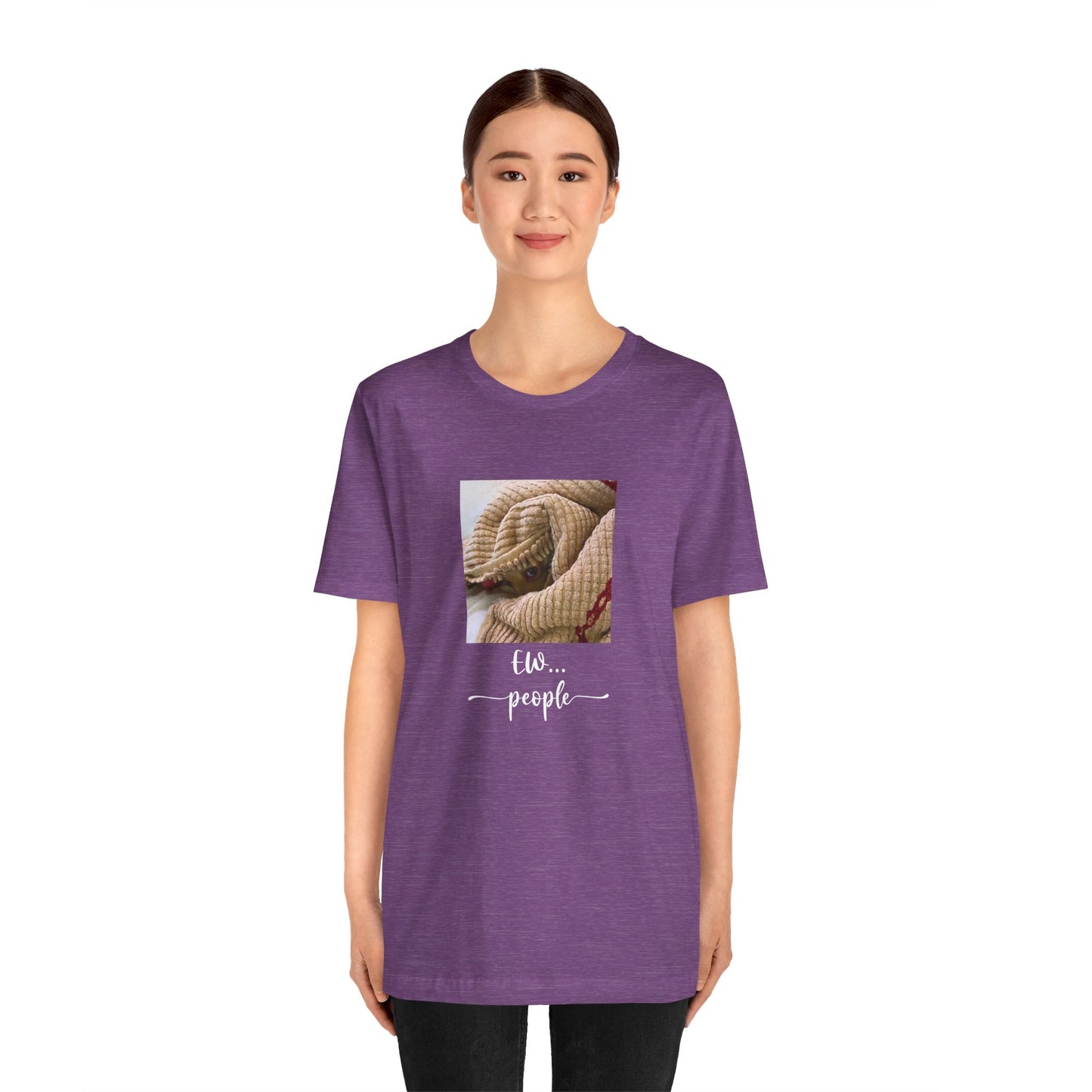 Unisex EW People Introvert Hiding Chihuahua T-Shirt