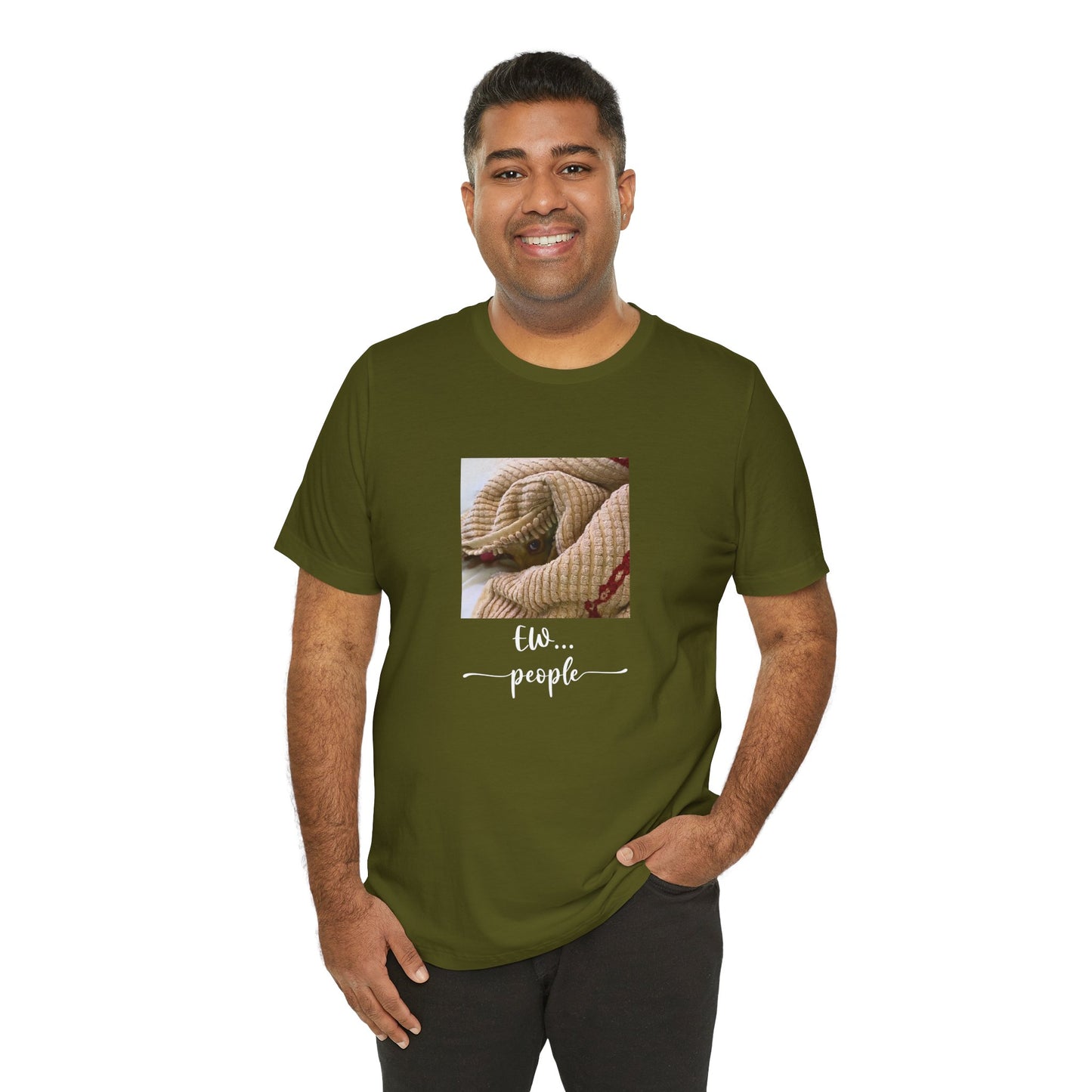 Unisex EW People Introvert Hiding Chihuahua T-Shirt