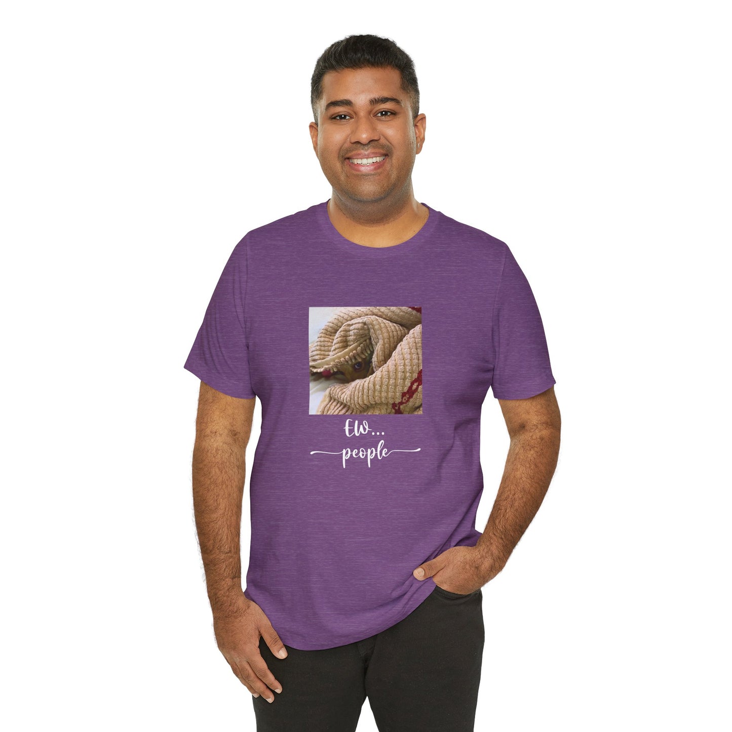 Unisex EW People Introvert Hiding Chihuahua T-Shirt