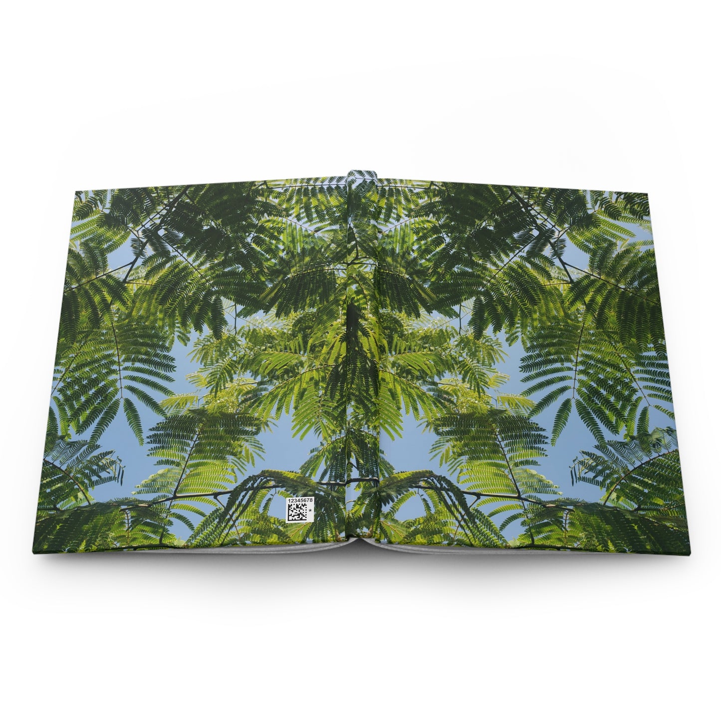 Hardcover Journal Matte Original Print Silk Canopy Print
