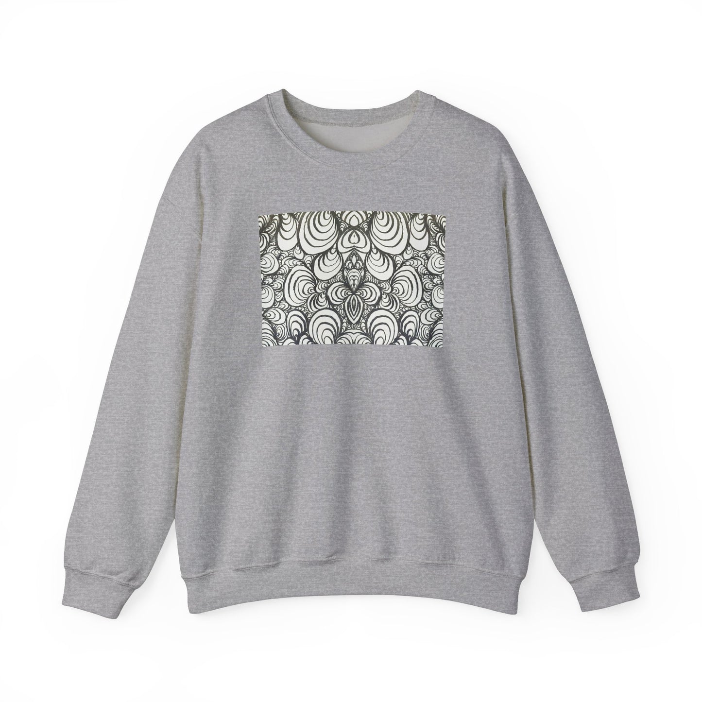 Unisex Original Line Art Sweatshirt - Puzzle Panels 1