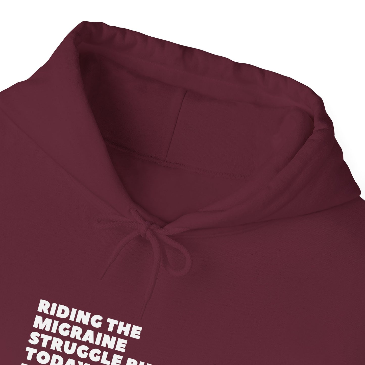 Unisex Migraine Day Invisible Illness Warrior Hooded Sweatshirt