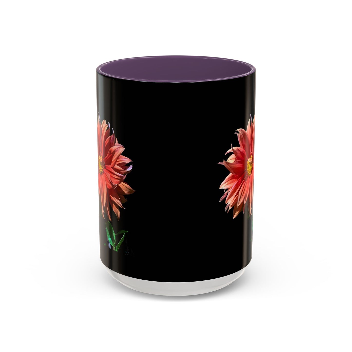 11oz/15oz Dahlia Flower Coffee Mug