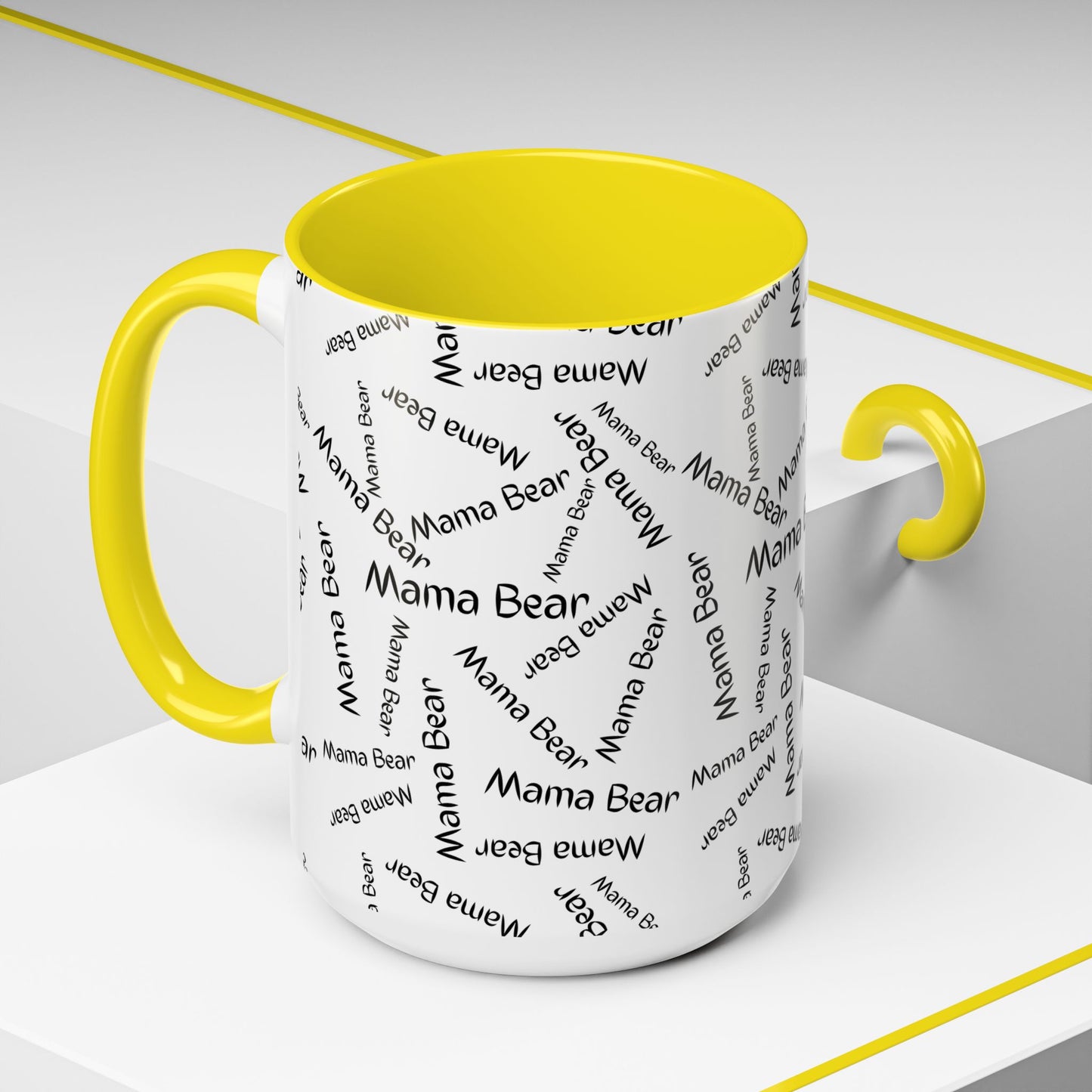 11oz /15oz Mama Bear Word Scramble Coffee Mug