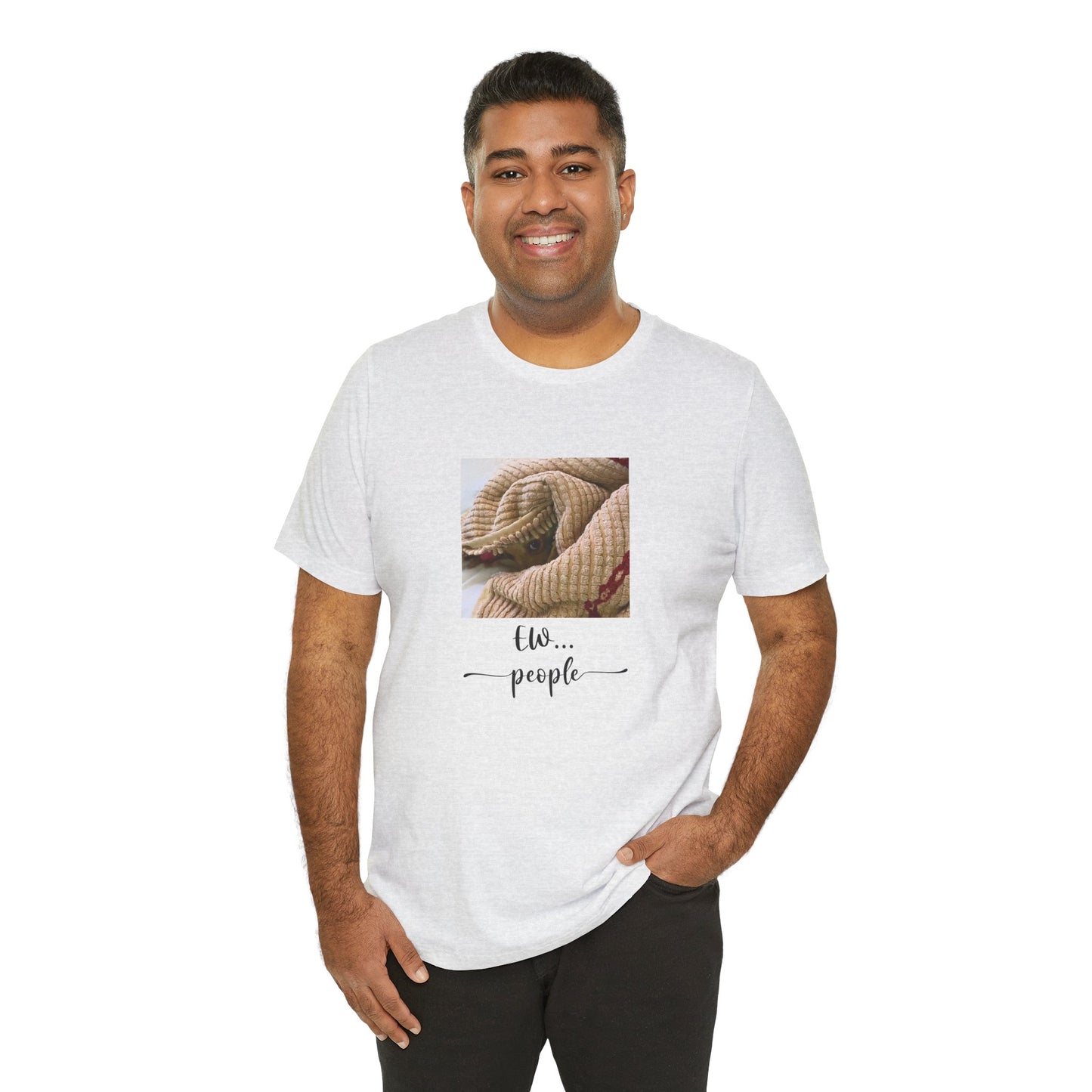 Unisex EW People Introvert Hiding Chihuahua T-Shirt