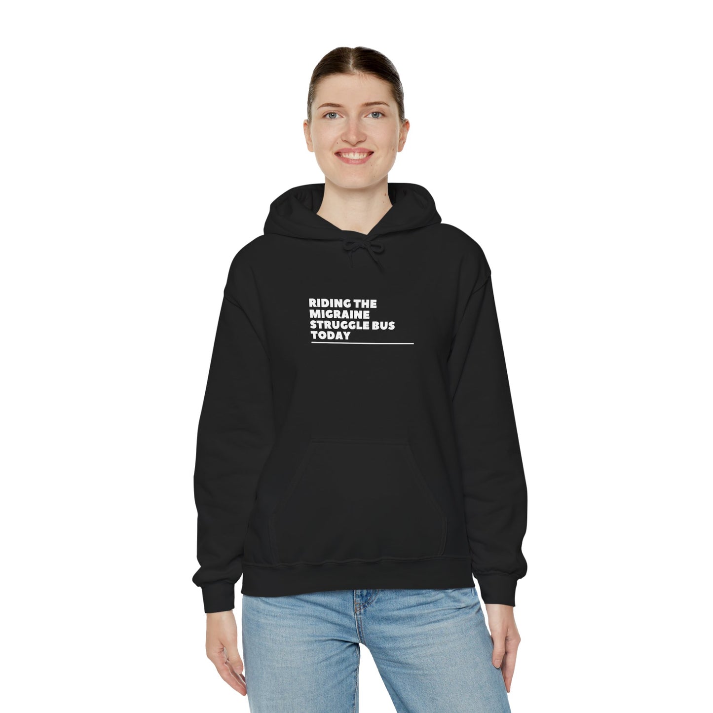 Unisex Migraine Day Invisible Illness Warrior Hooded Sweatshirt