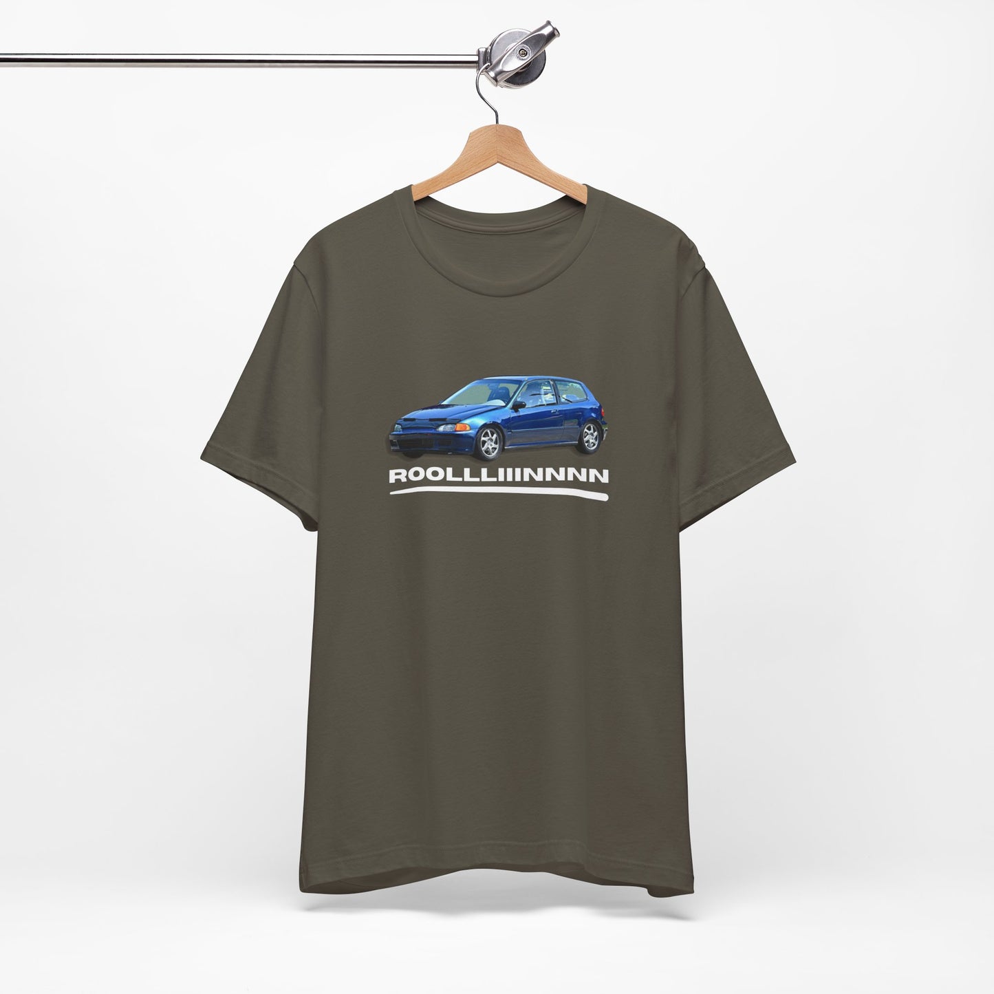 Unisex Jersey Short Sleeve Rolllllin Civic Hatchback Appreciation T-Shirt